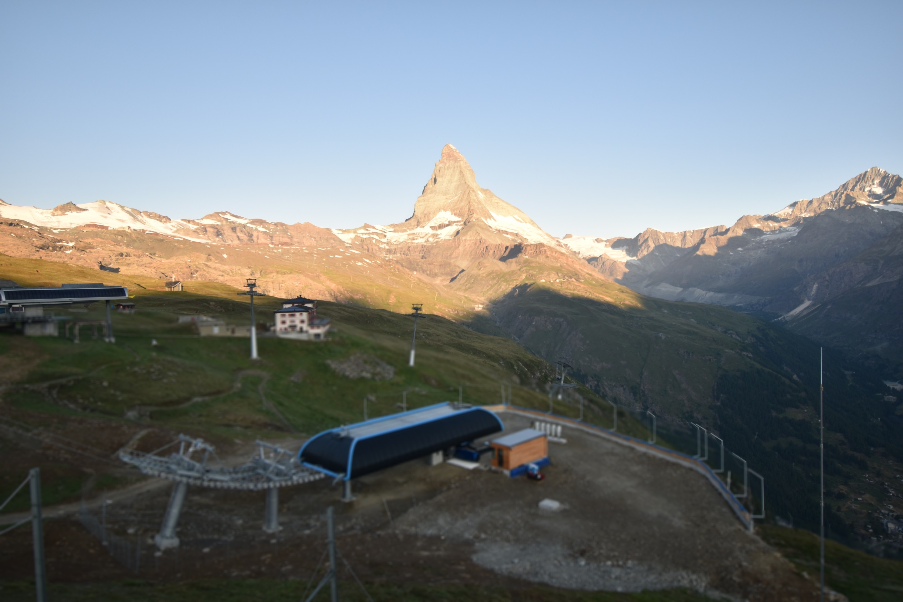 Archiv Foto Webcam Riffelberg Panorama Zermatt