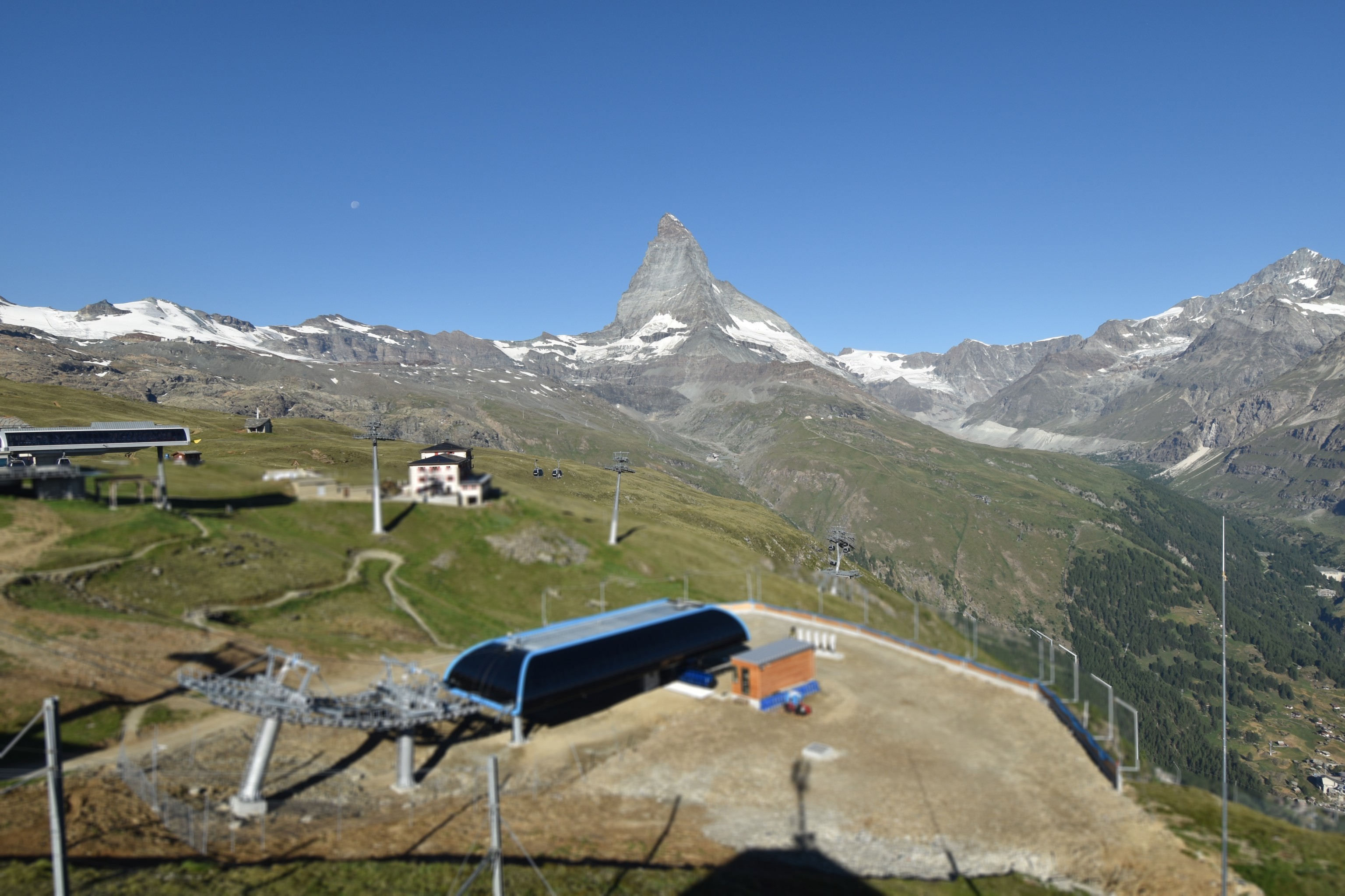 Archiv Foto Webcam Riffelberg Panorama Zermatt