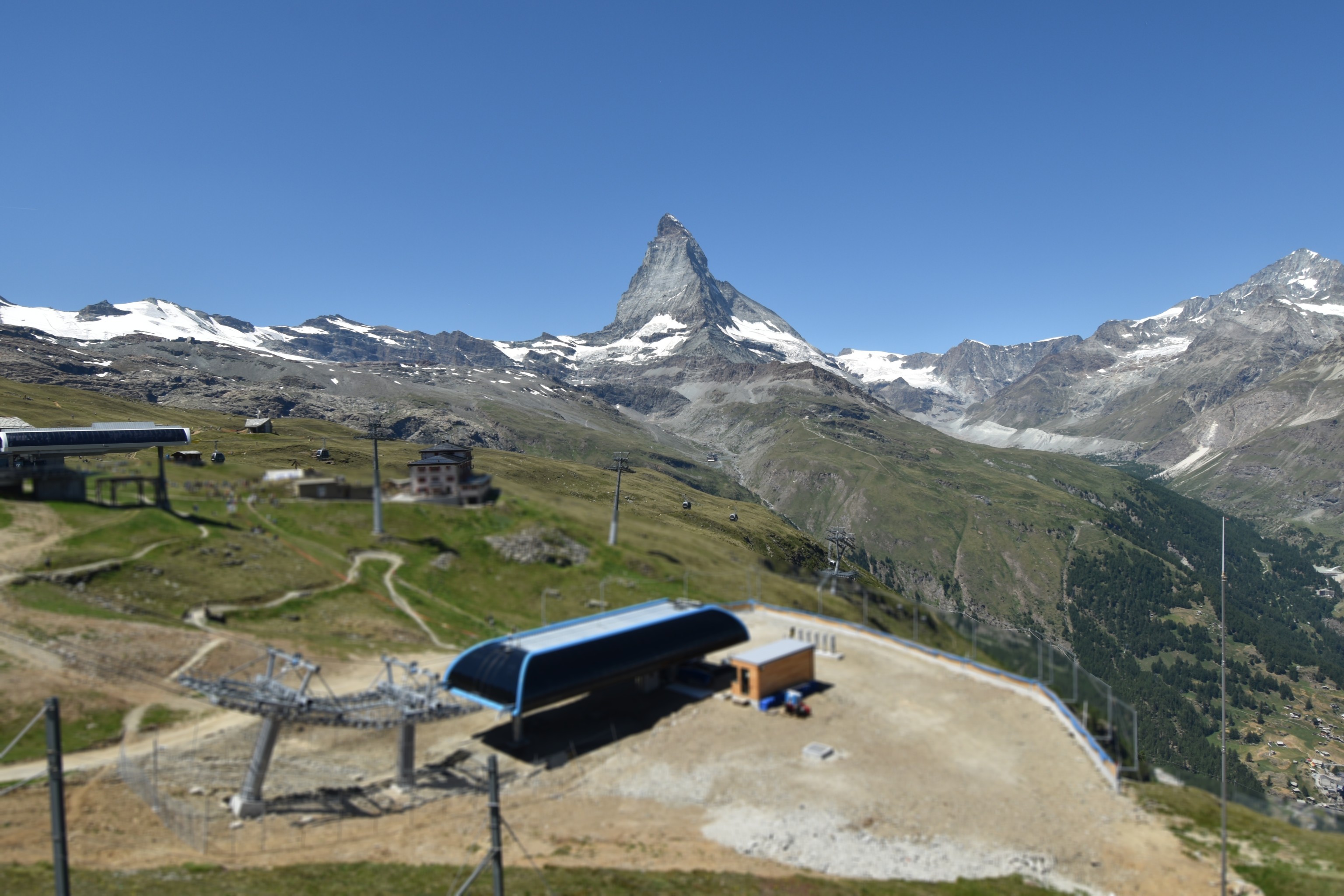 Archiv Foto Webcam Riffelberg Panorama Zermatt