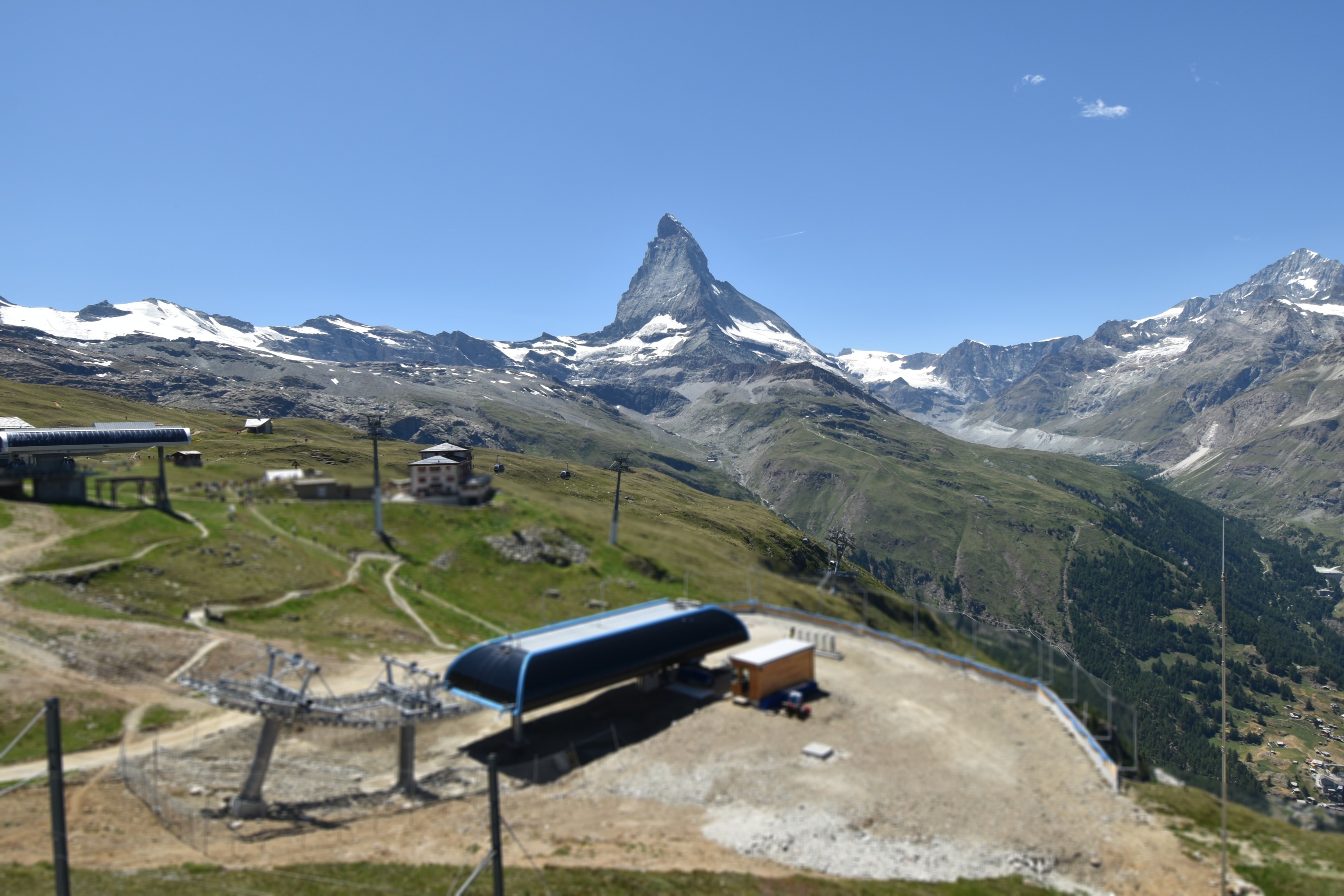 Archiv Foto Webcam Riffelberg Panorama Zermatt