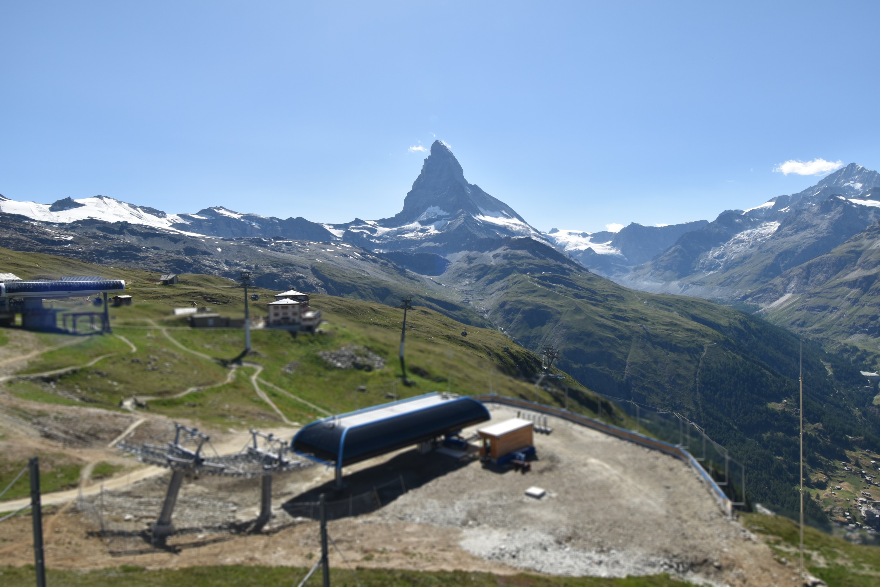 Archiv Foto Webcam Riffelberg Panorama Zermatt