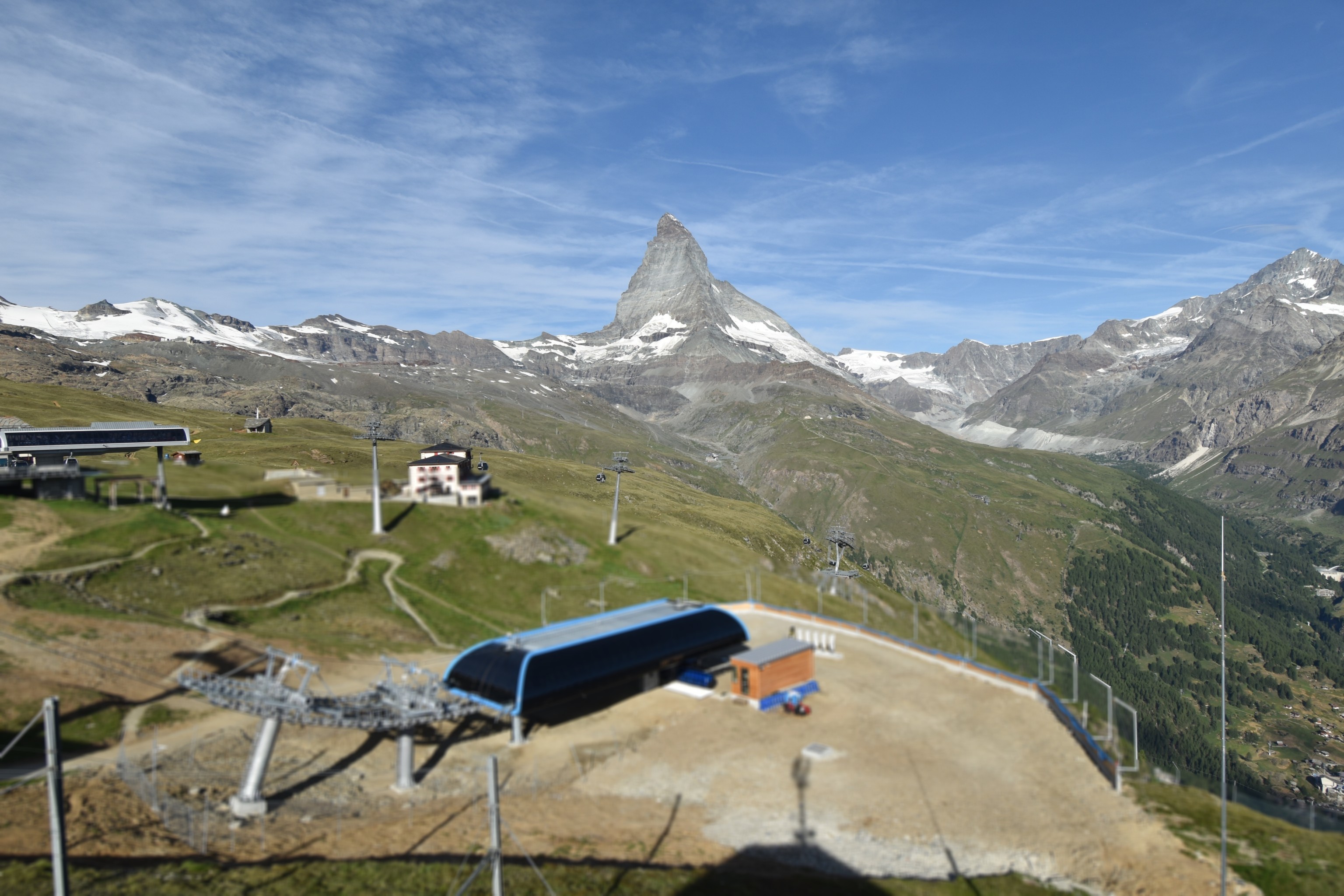 Archiv Foto Webcam Riffelberg Panorama Zermatt