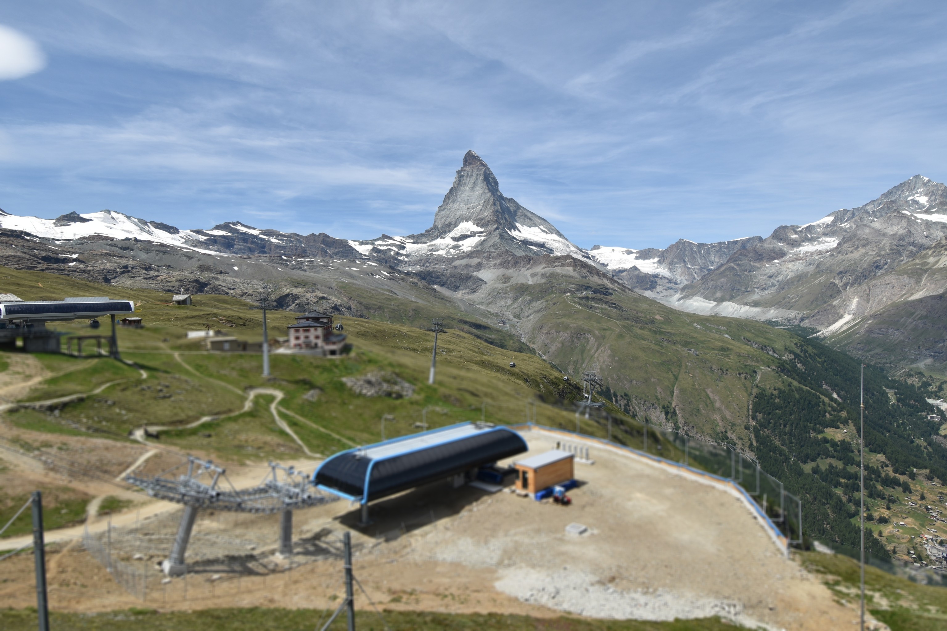 Archiv Foto Webcam Riffelberg Panorama Zermatt