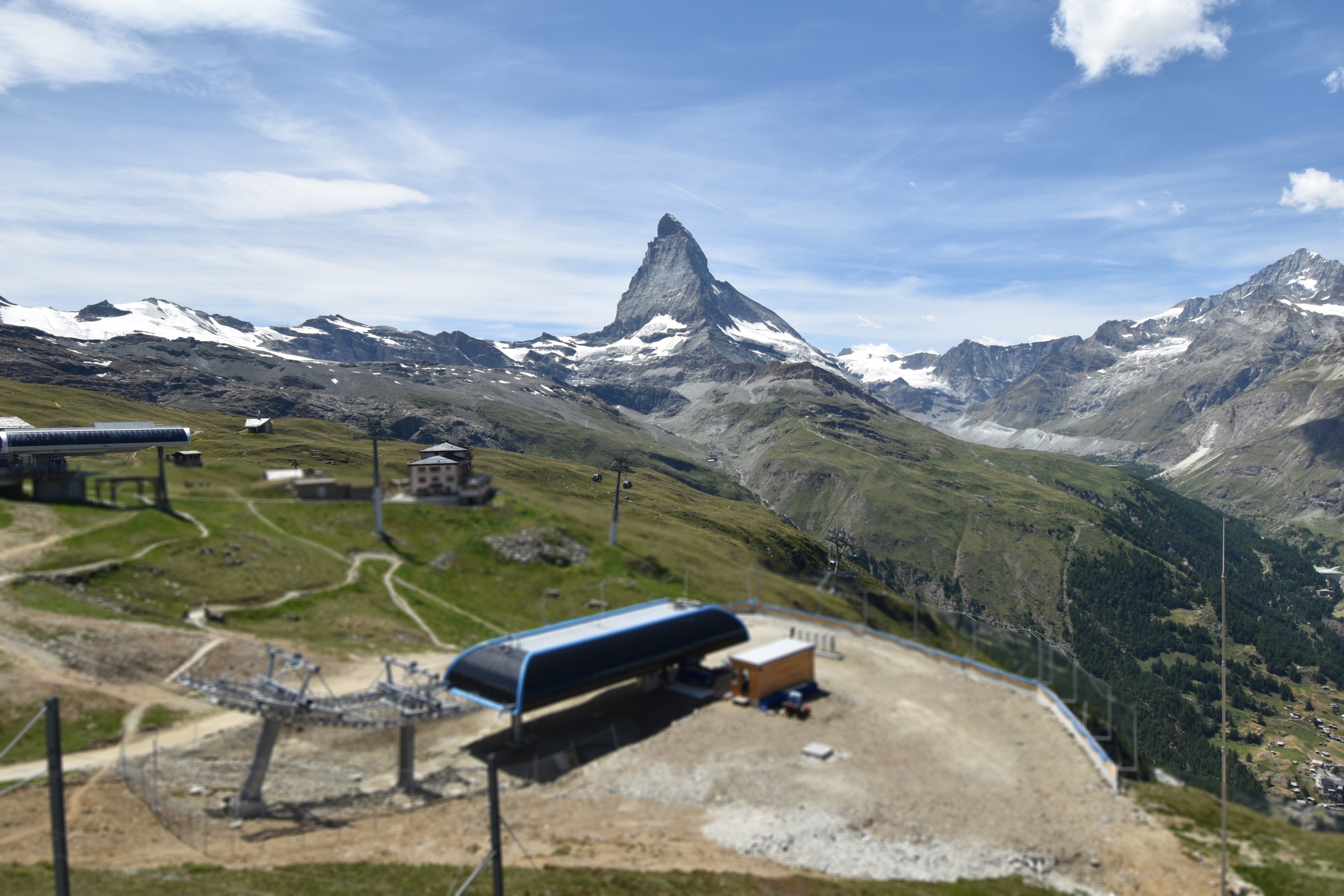 Archiv Foto Webcam Riffelberg Panorama Zermatt