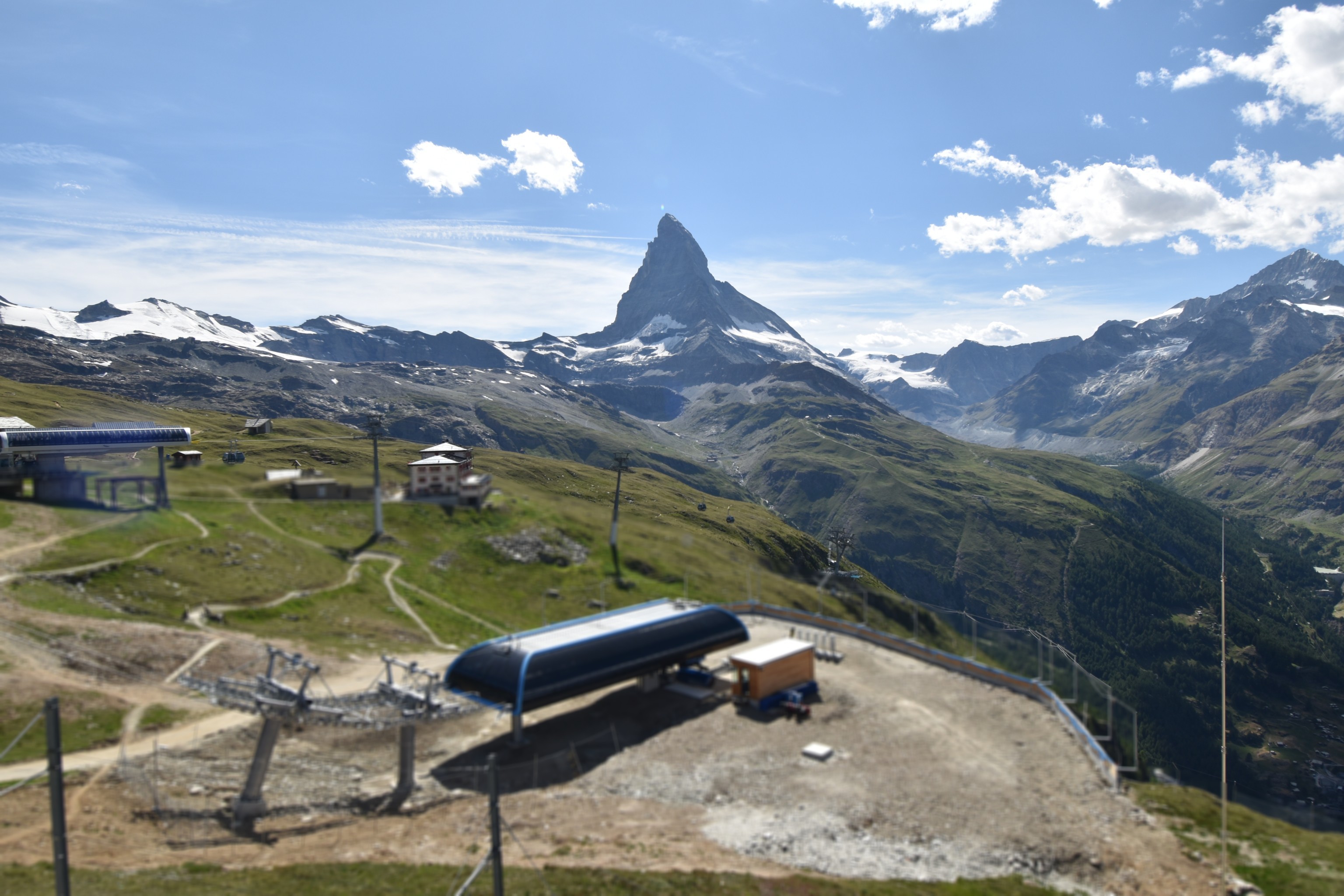 Archiv Foto Webcam Riffelberg Panorama Zermatt
