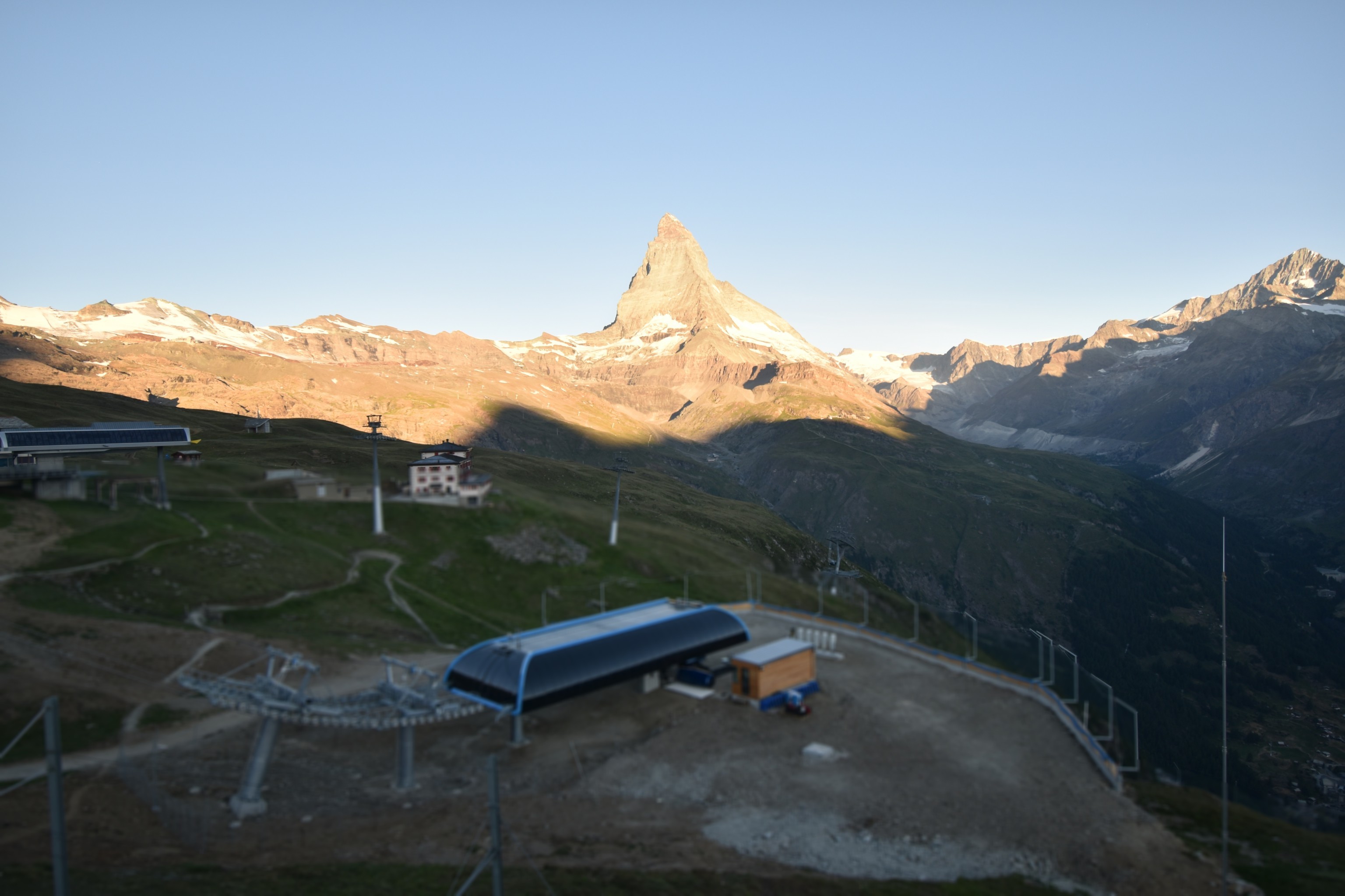 Archiv Foto Webcam Riffelberg Panorama Zermatt