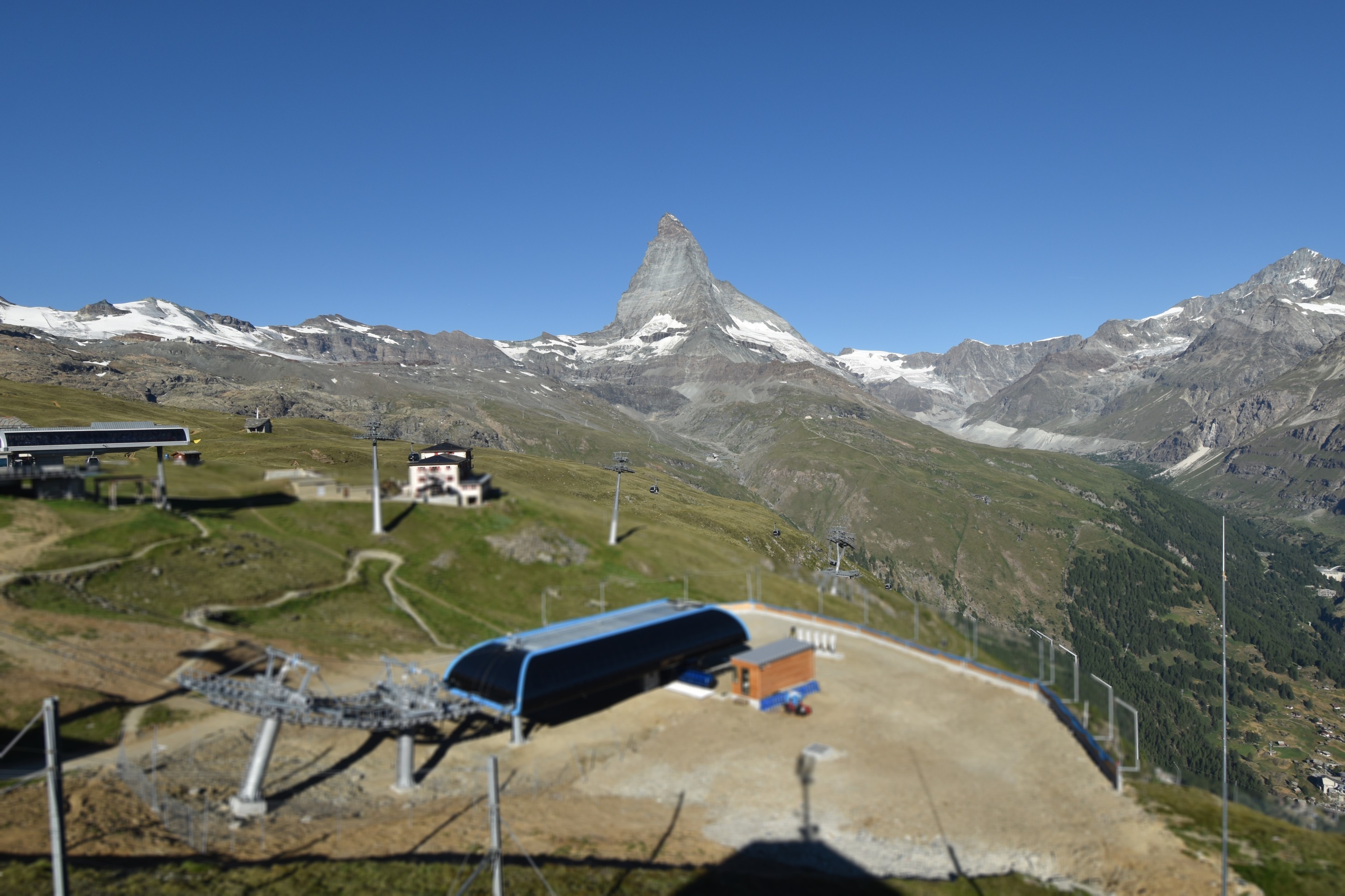 Archiv Foto Webcam Riffelberg Panorama Zermatt