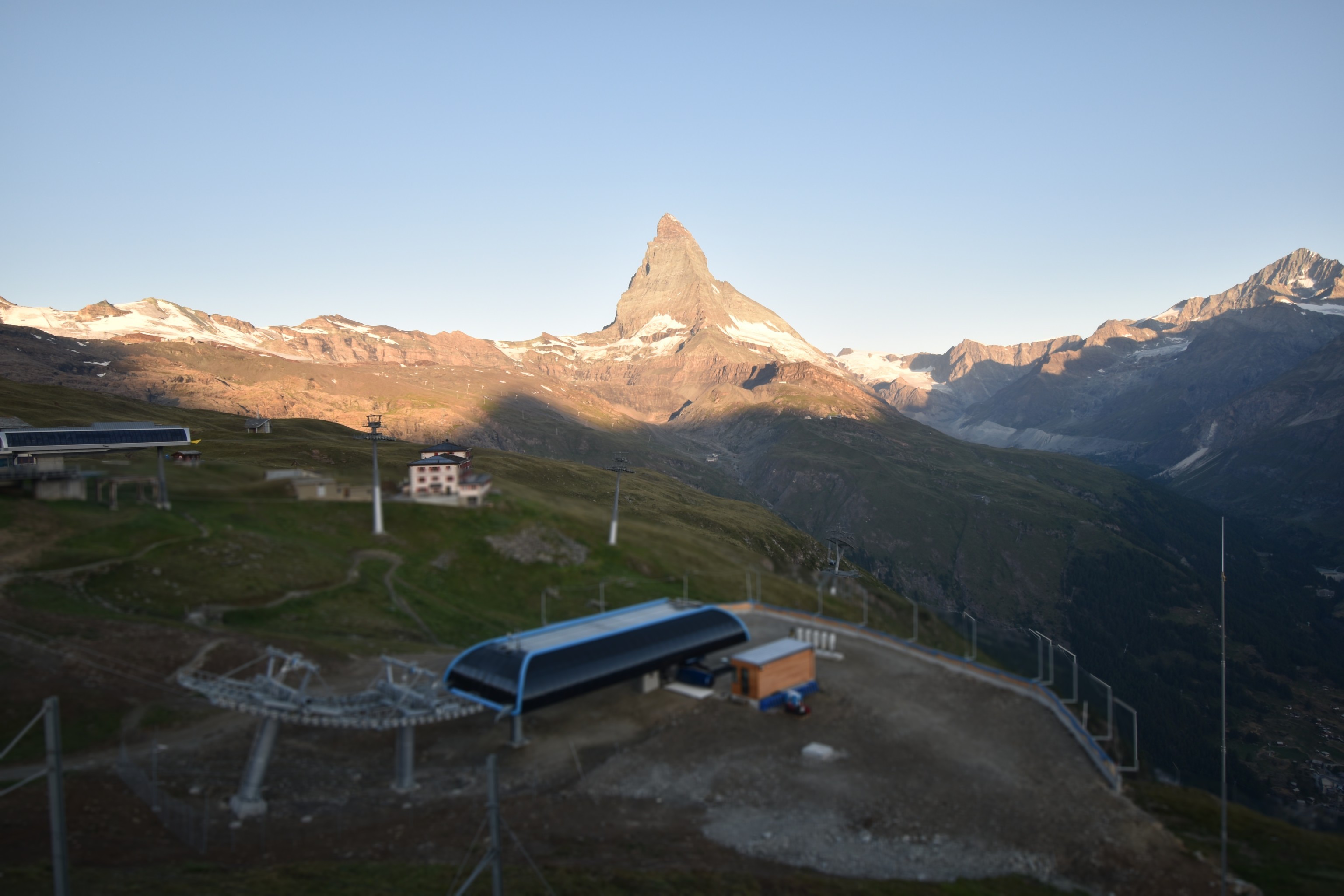 Archived image Webcam Riffelberg Panorama Zermatt