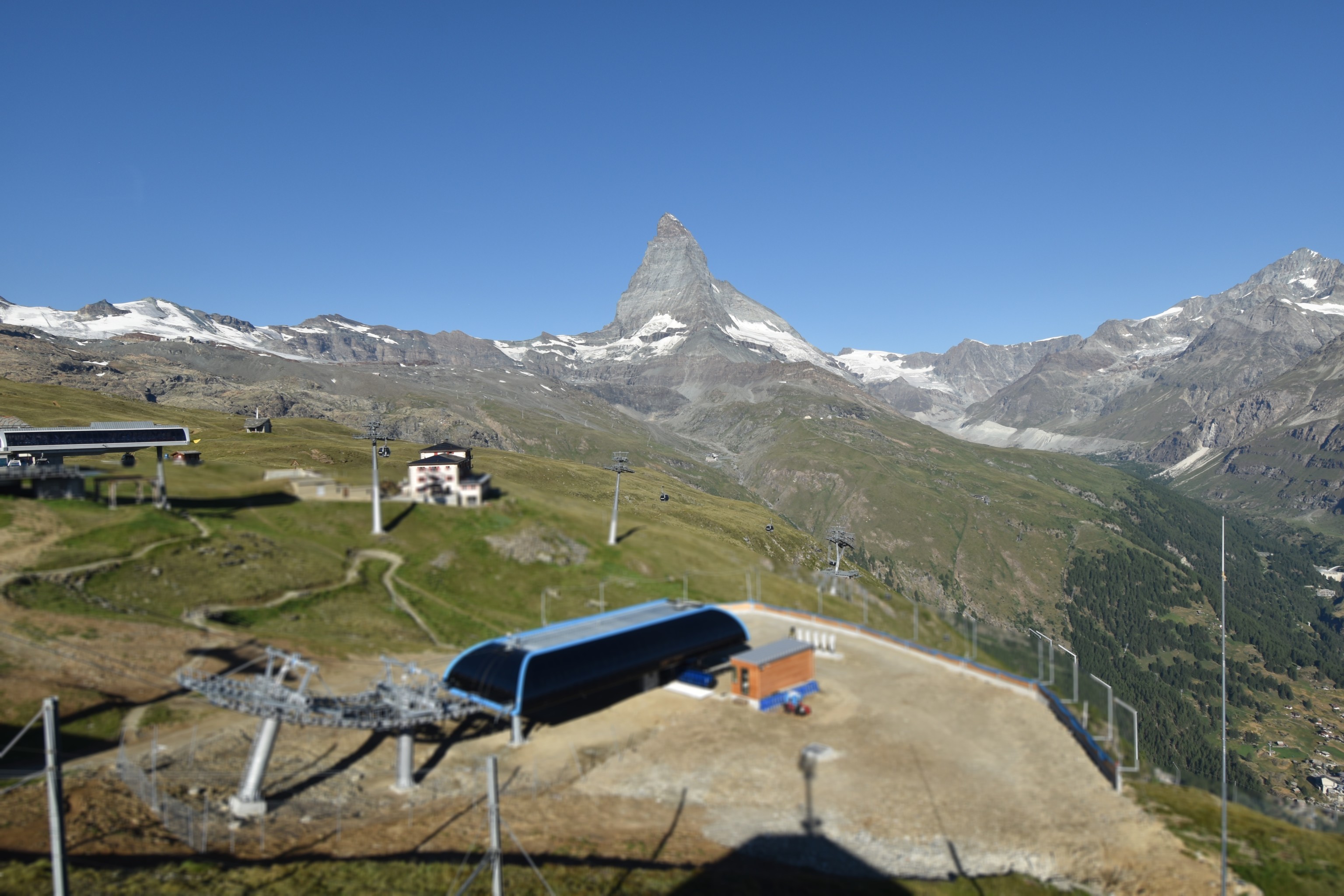 Archived image Webcam Riffelberg Panorama Zermatt