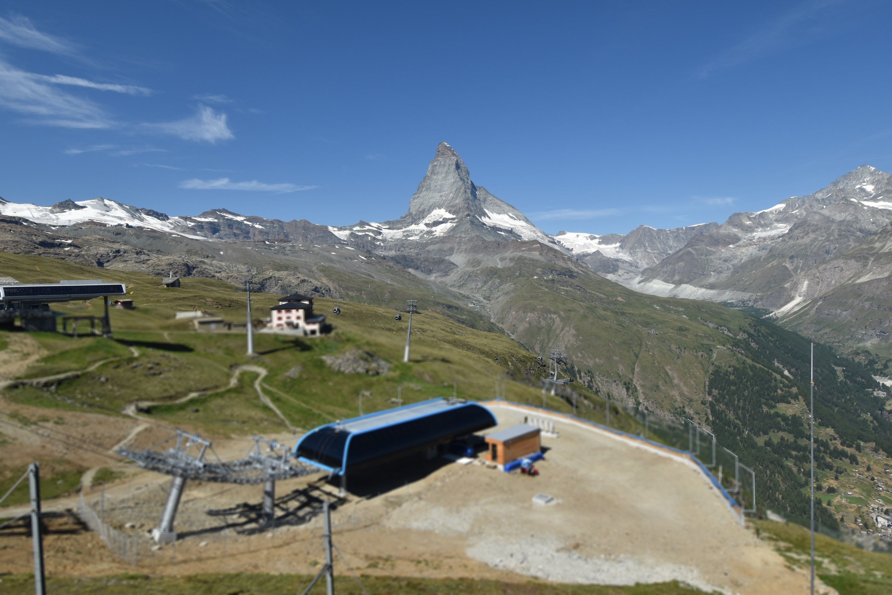 Archived image Webcam Riffelberg Panorama Zermatt