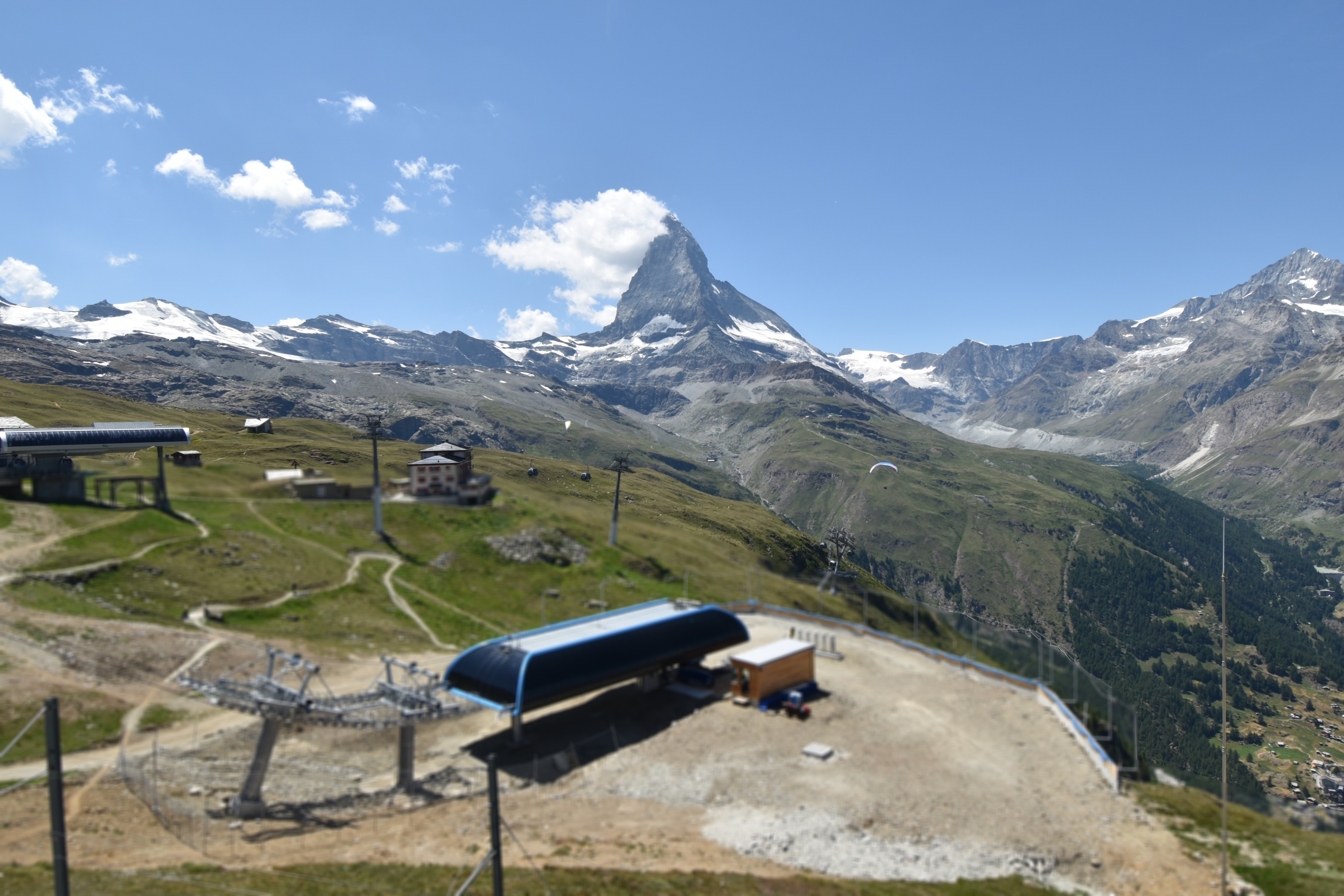 Archived image Webcam Riffelberg Panorama Zermatt