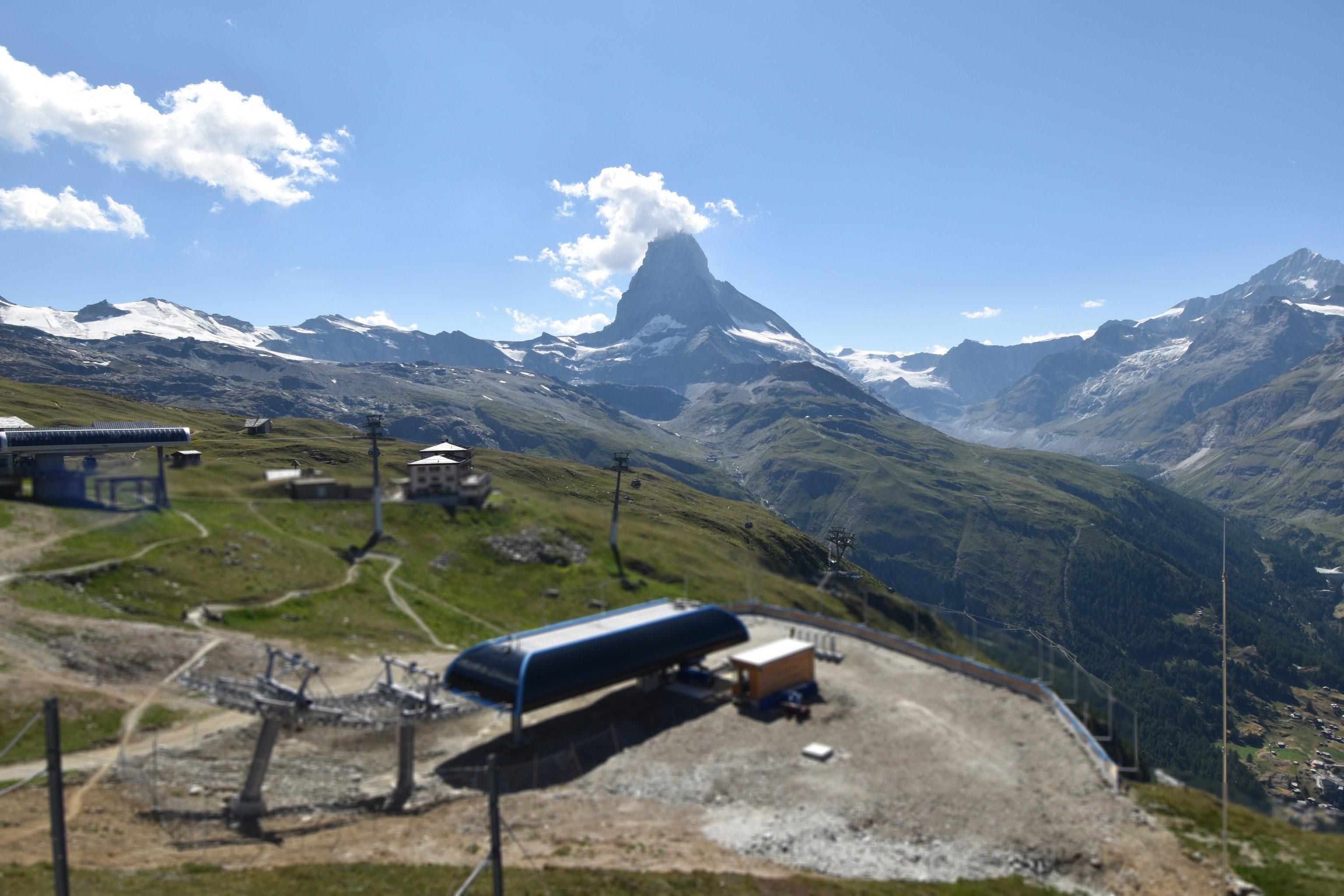 Archived image Webcam Riffelberg Panorama Zermatt