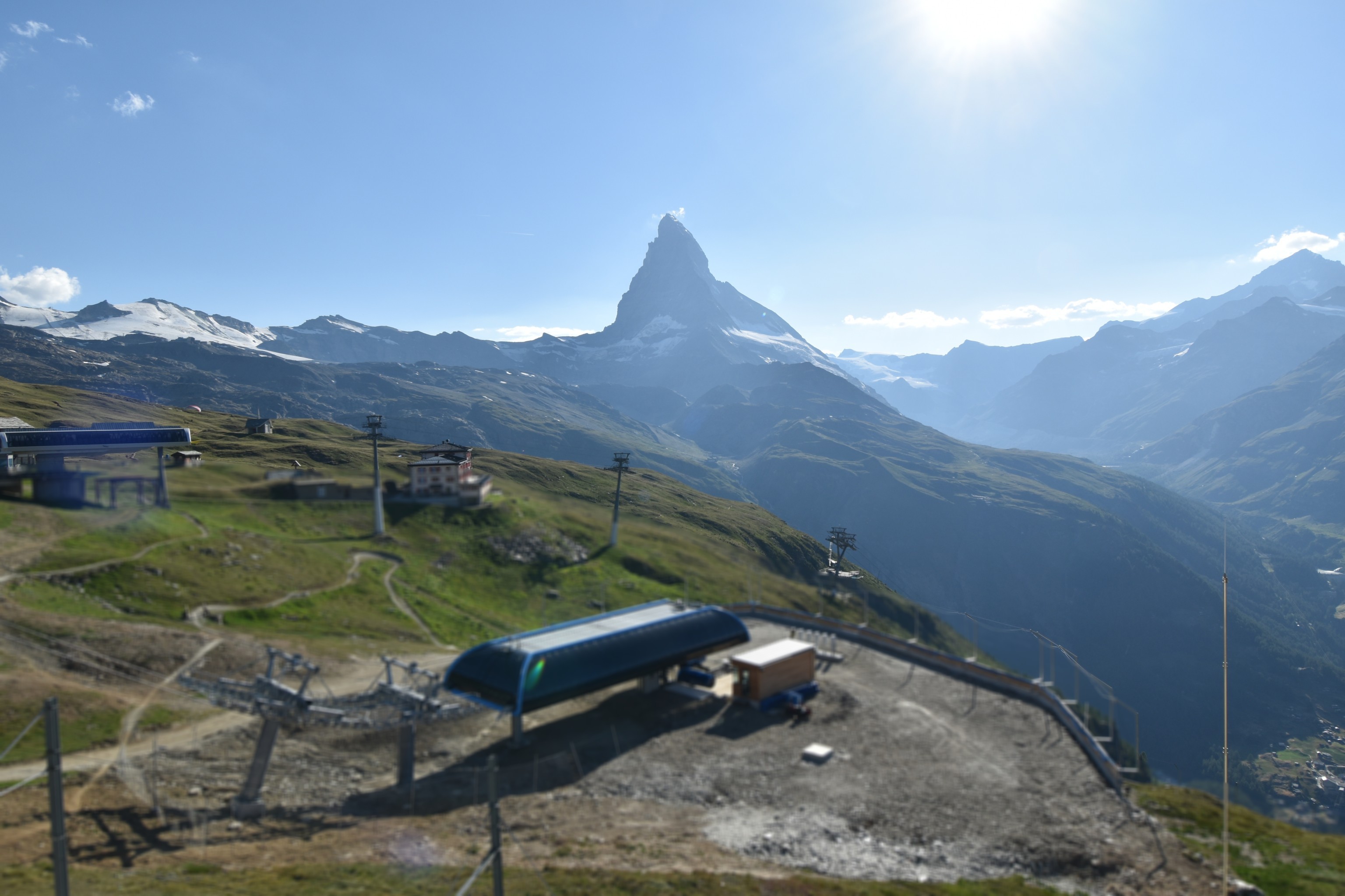 Archived image Webcam Riffelberg Panorama Zermatt