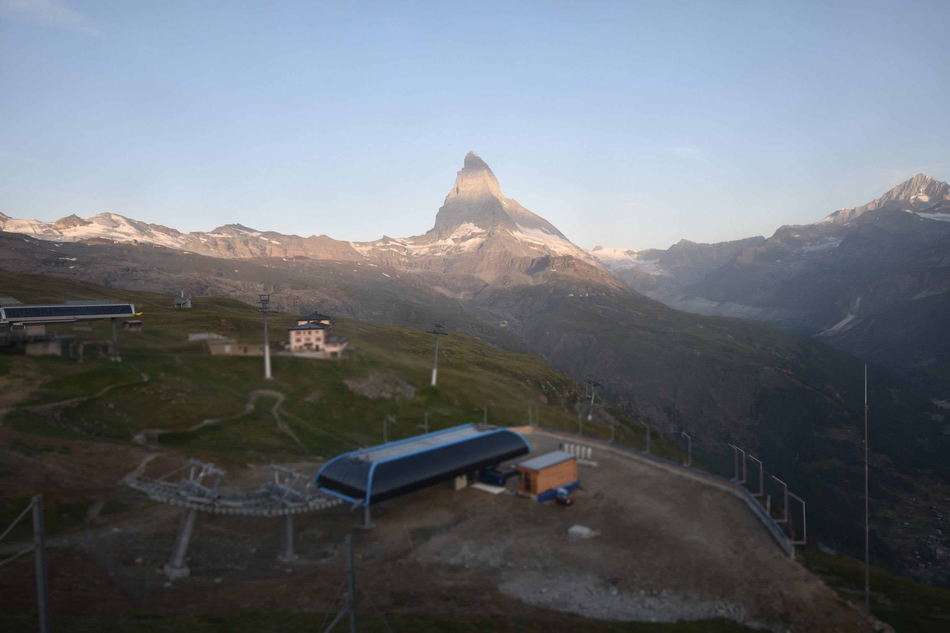Archiv Foto Webcam Riffelberg Panorama Zermatt