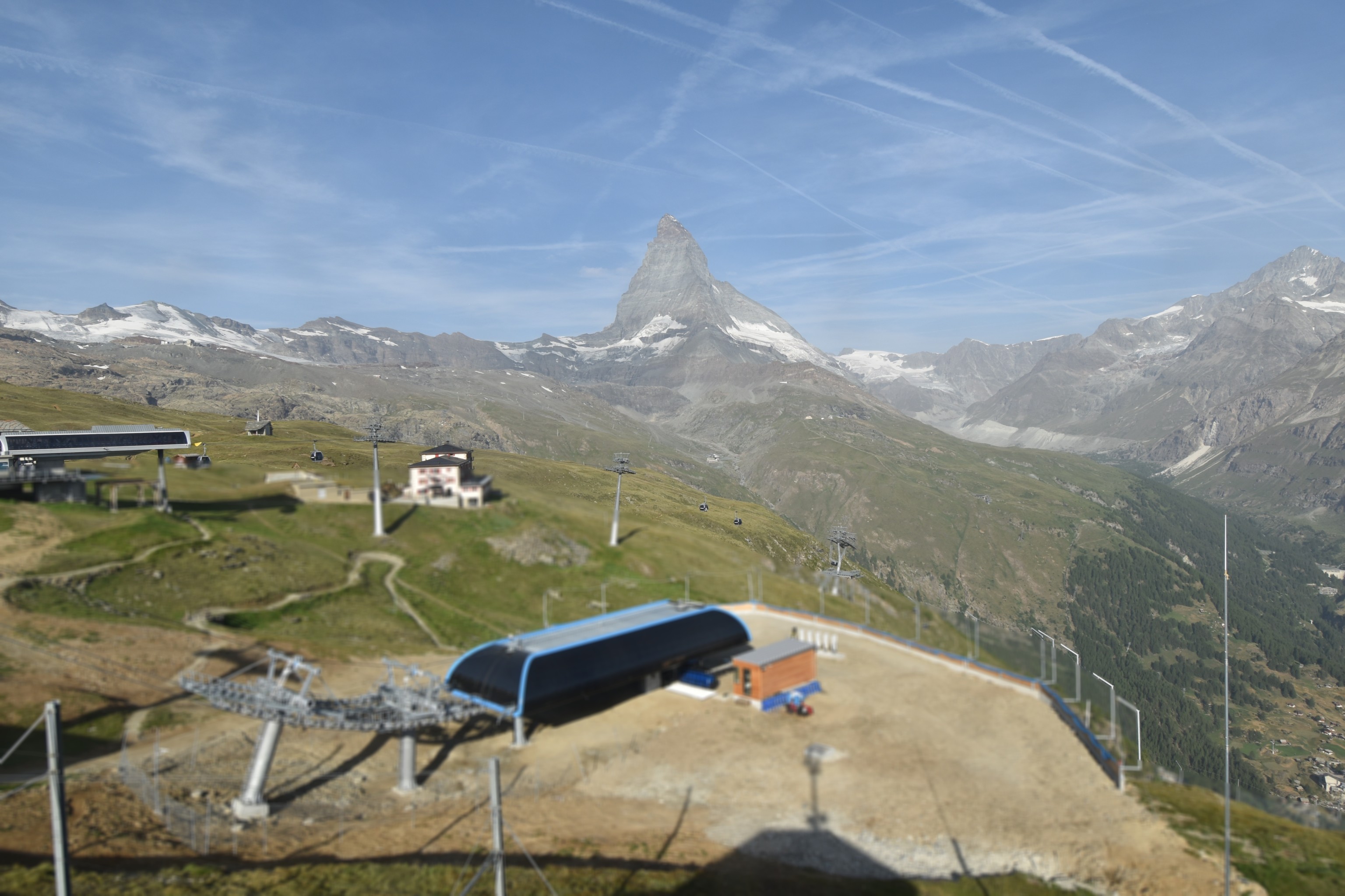 Archiv Foto Webcam Riffelberg Panorama Zermatt