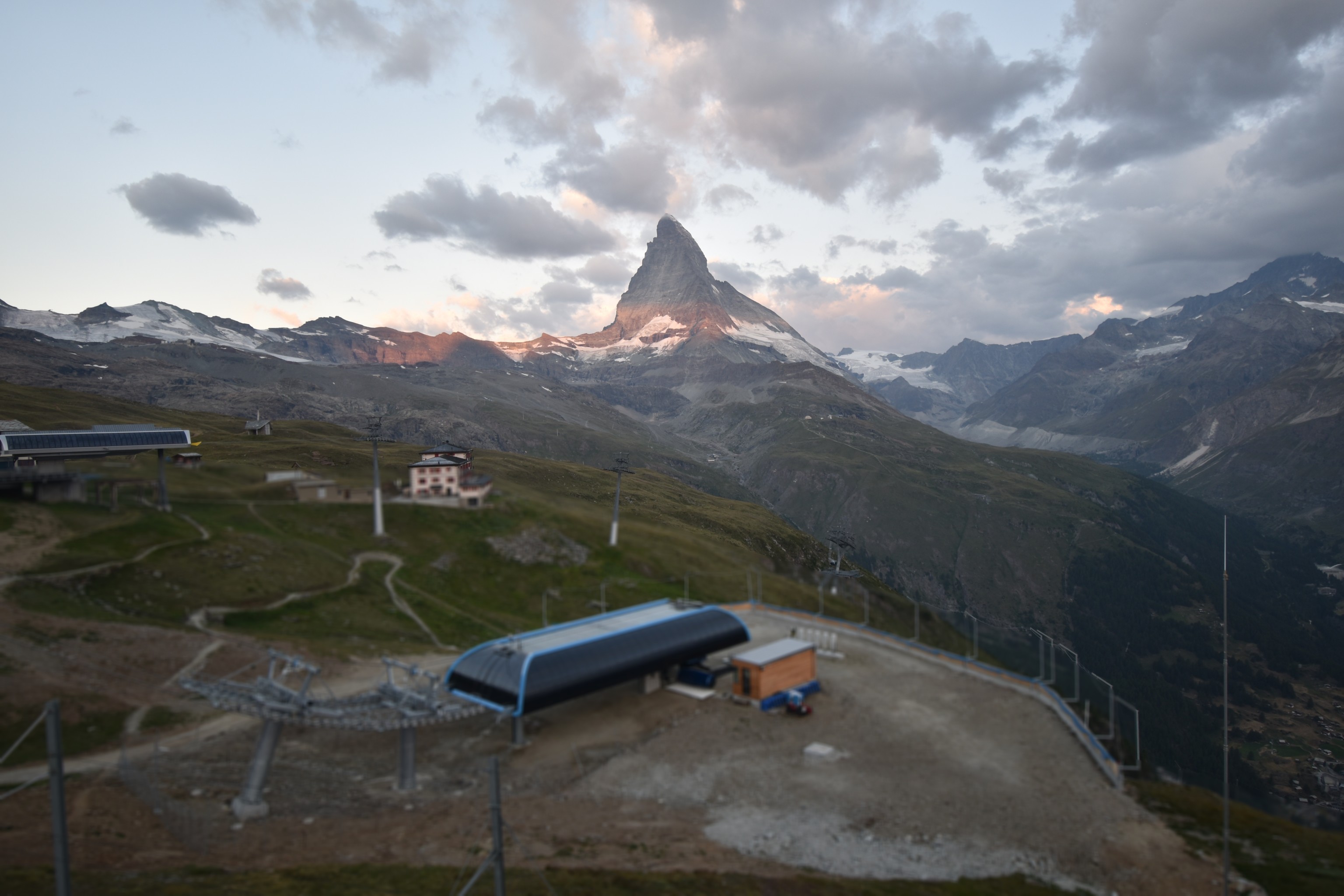 Archiv Foto Webcam Riffelberg Panorama Zermatt