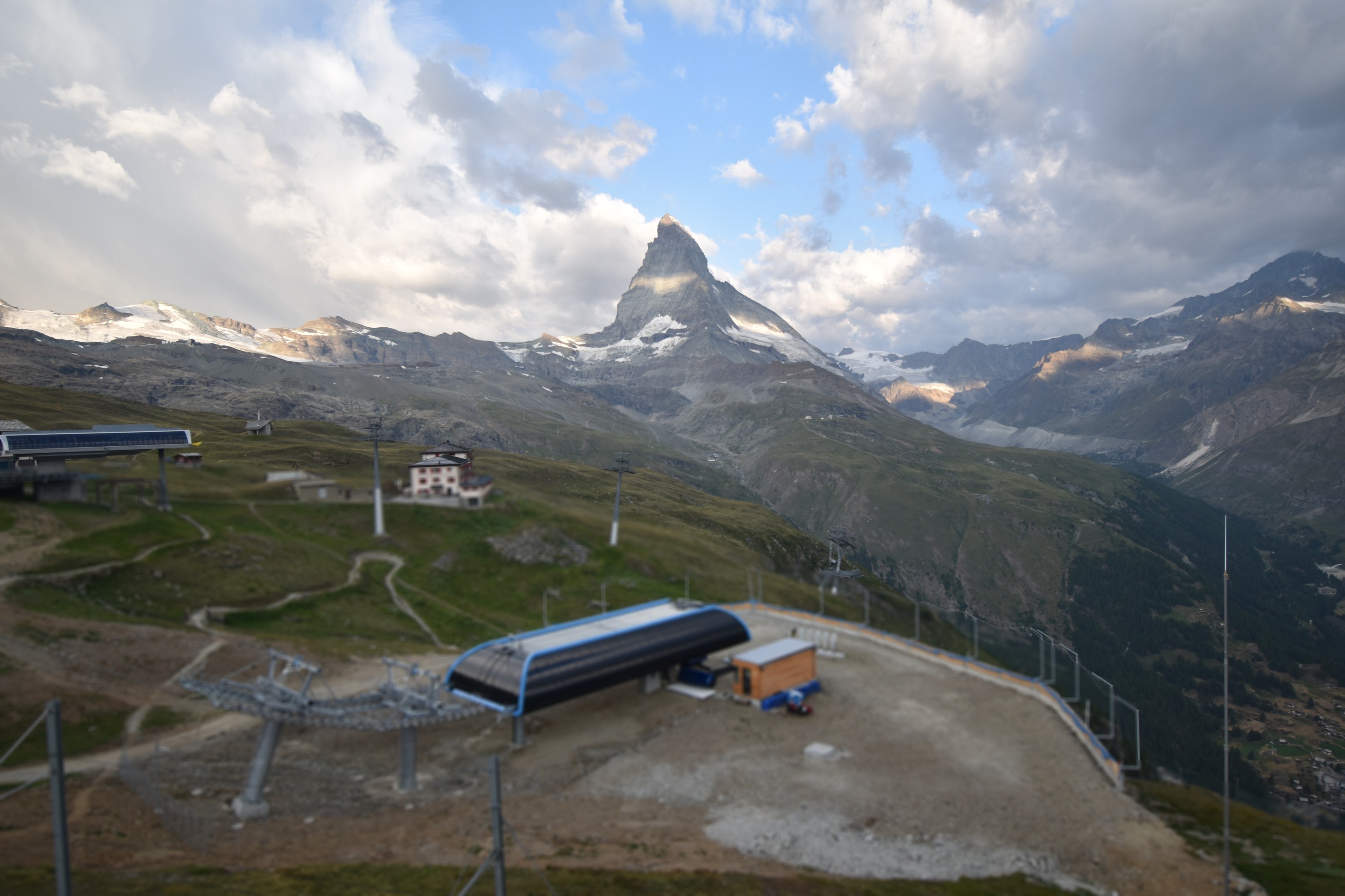 Archiv Foto Webcam Riffelberg Panorama Zermatt