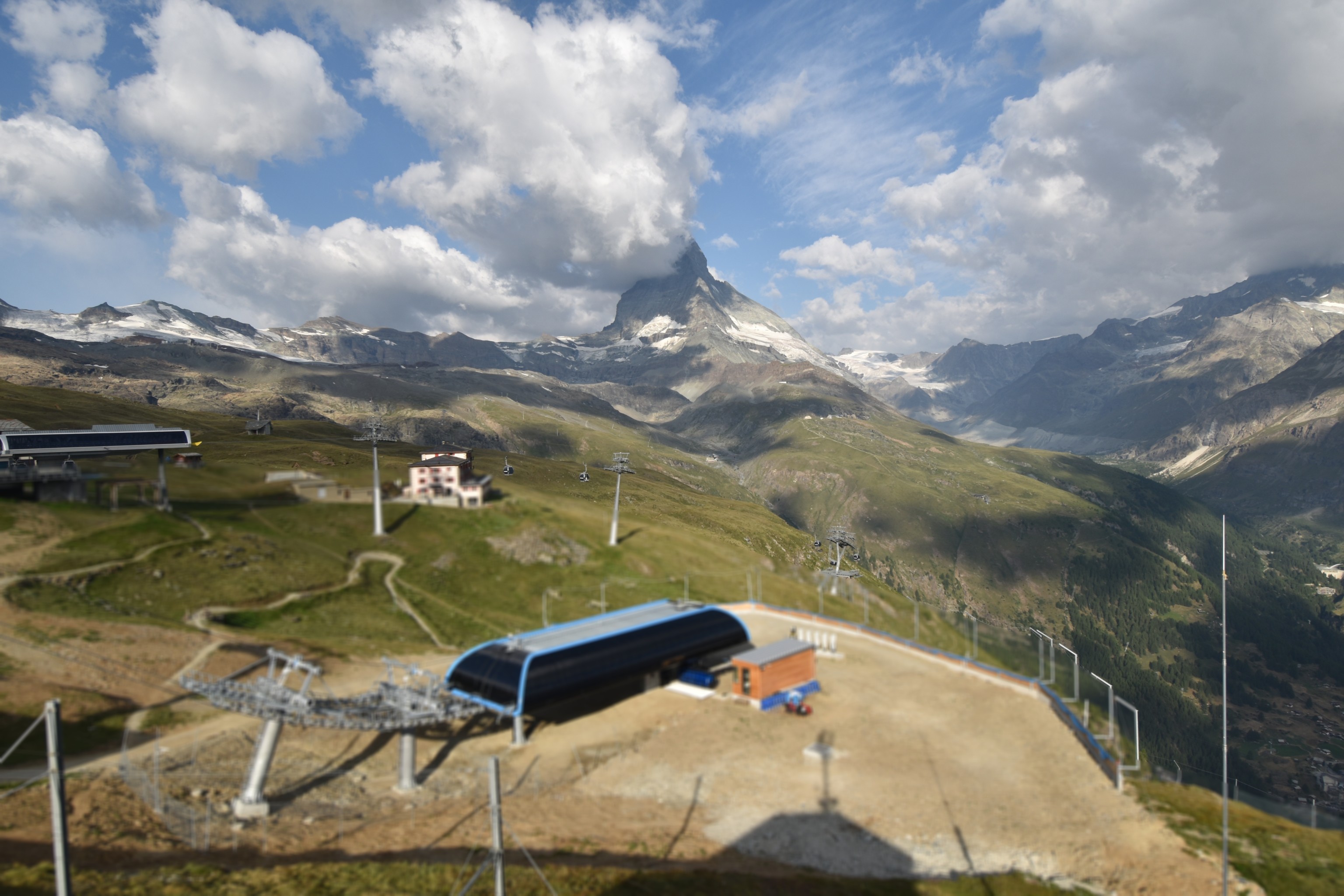 Archiv Foto Webcam Riffelberg Panorama Zermatt
