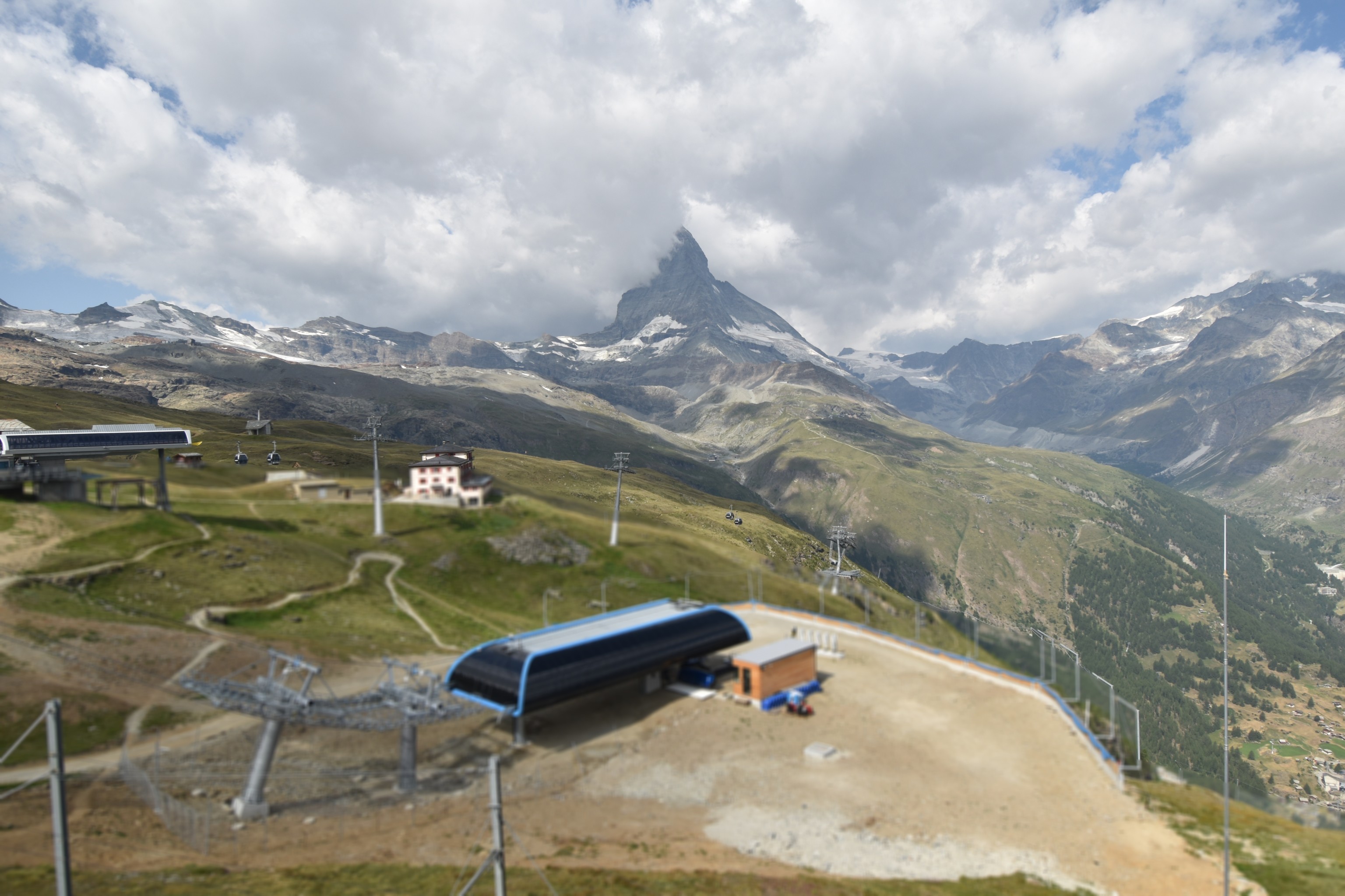 Archiv Foto Webcam Riffelberg Panorama Zermatt