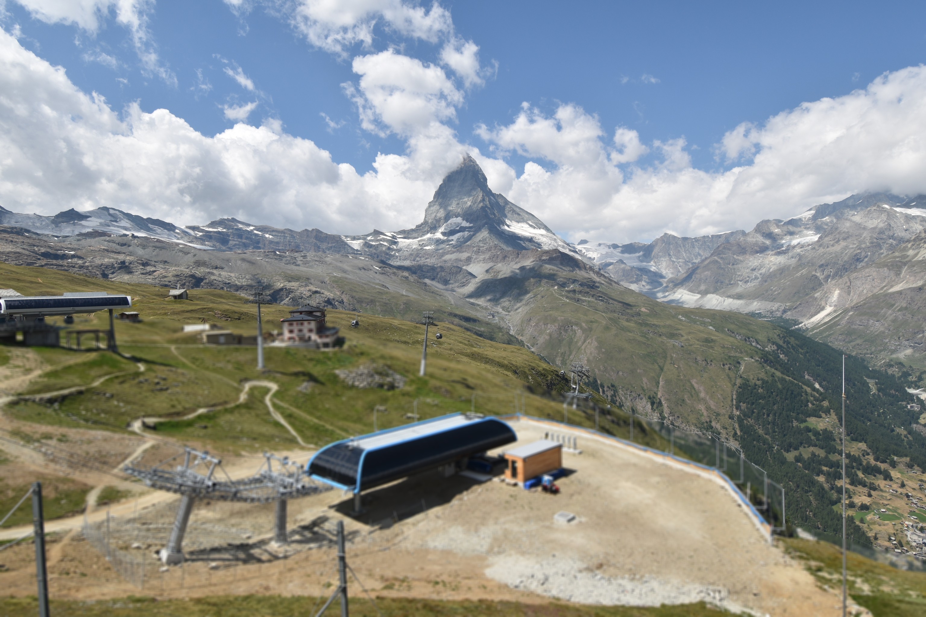 Archiv Foto Webcam Riffelberg Panorama Zermatt