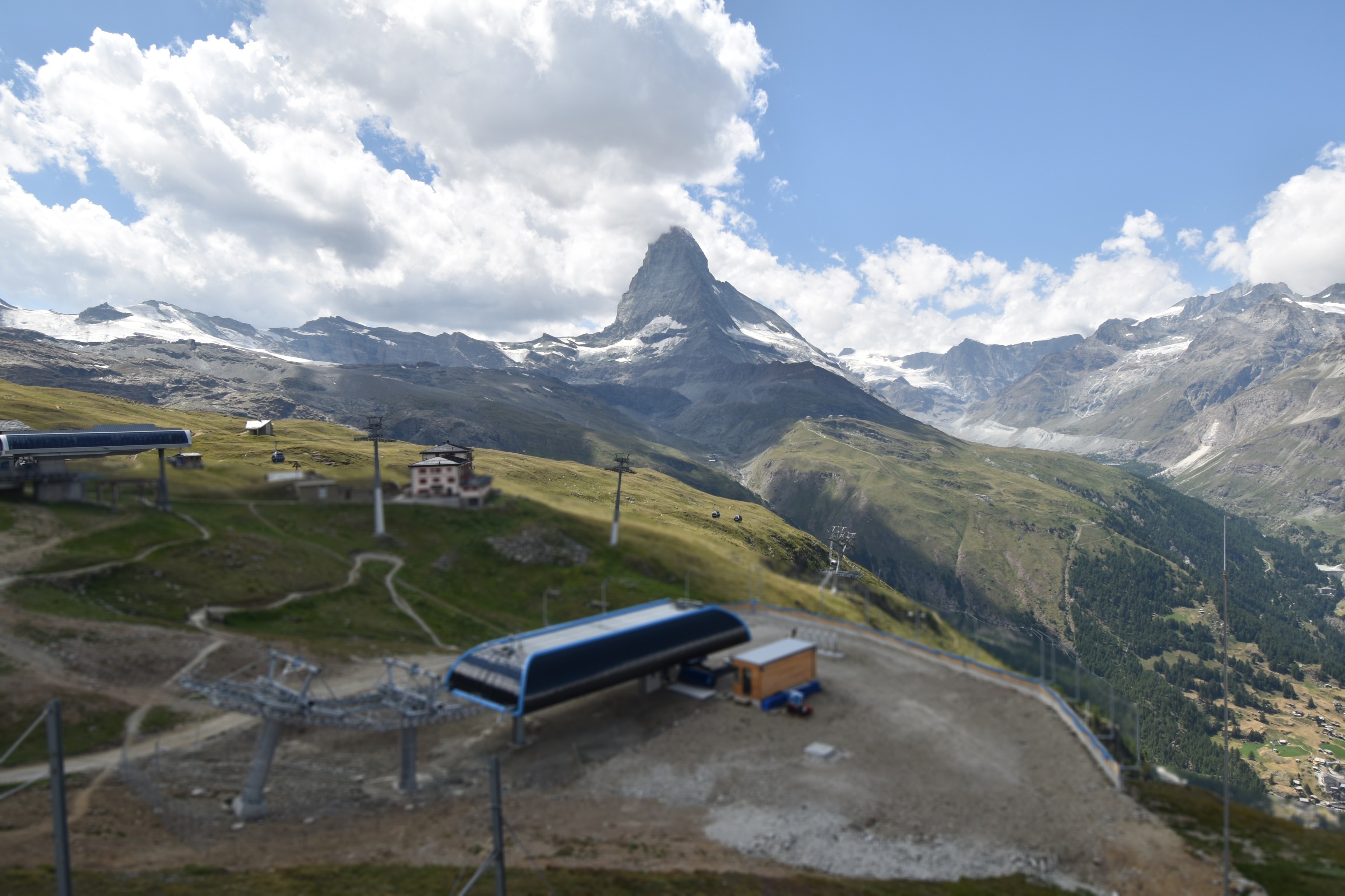 Archiv Foto Webcam Riffelberg Panorama Zermatt