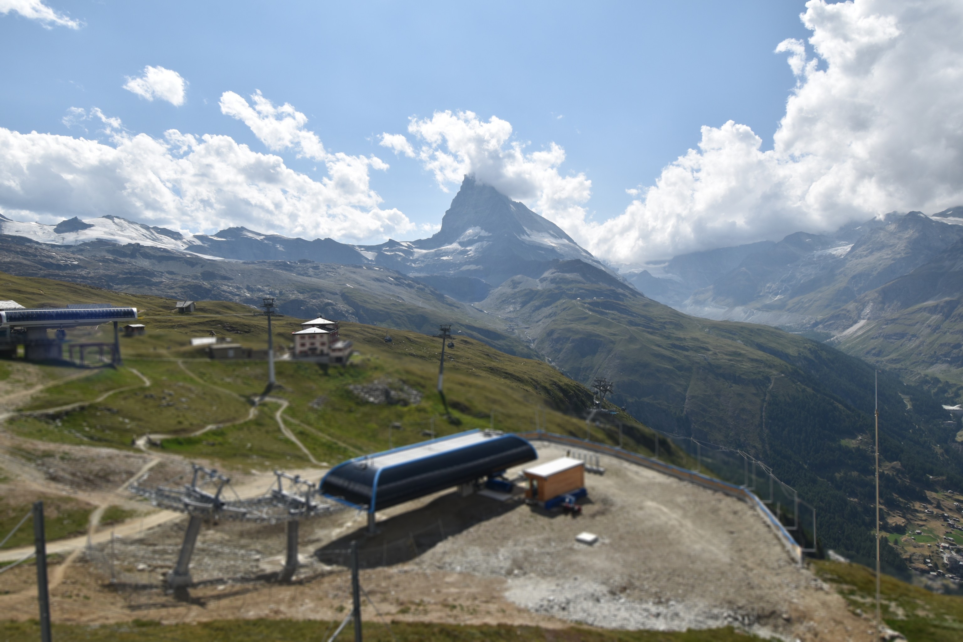 Archiv Foto Webcam Riffelberg Panorama Zermatt