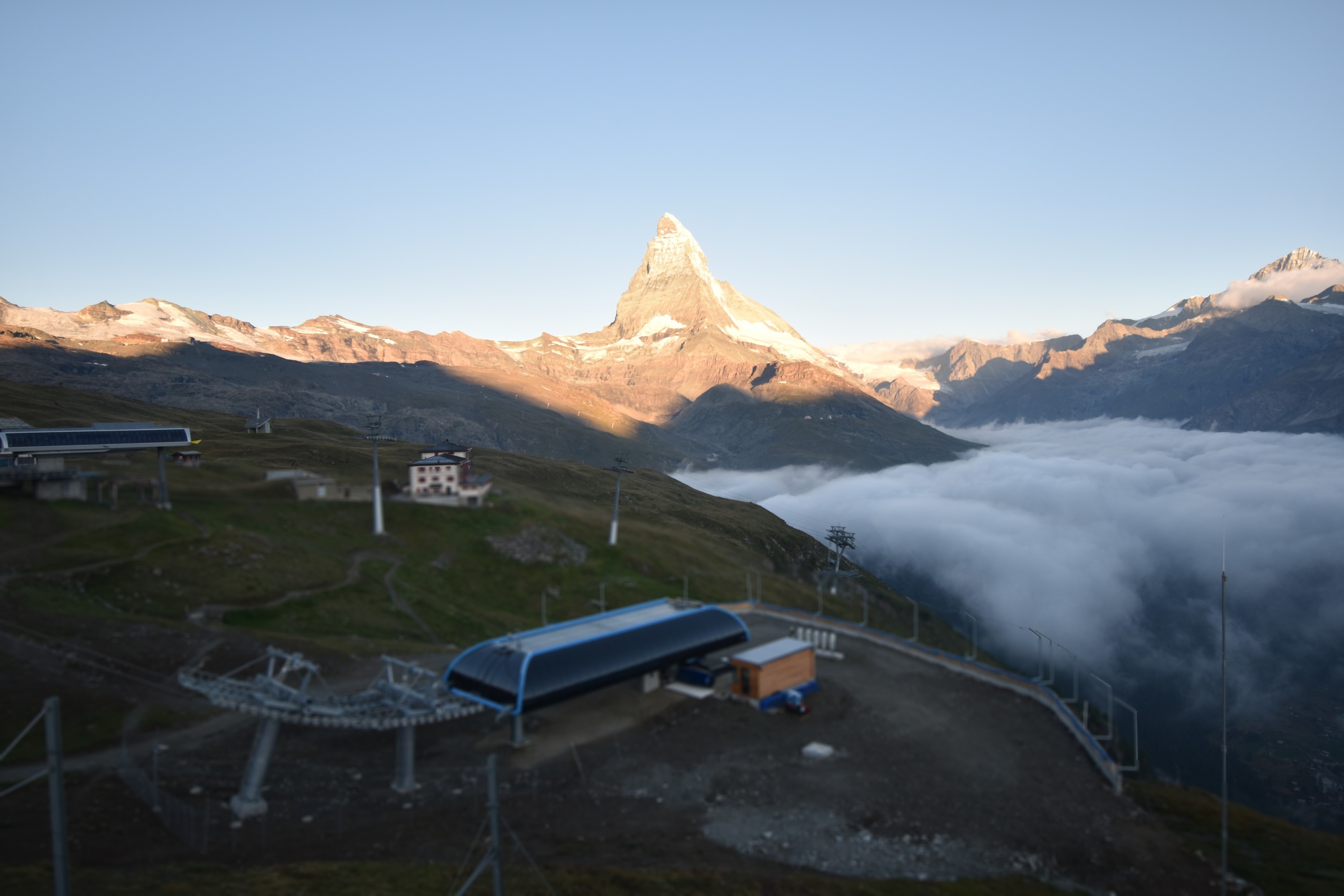 Archived image Webcam Riffelberg Panorama Zermatt
