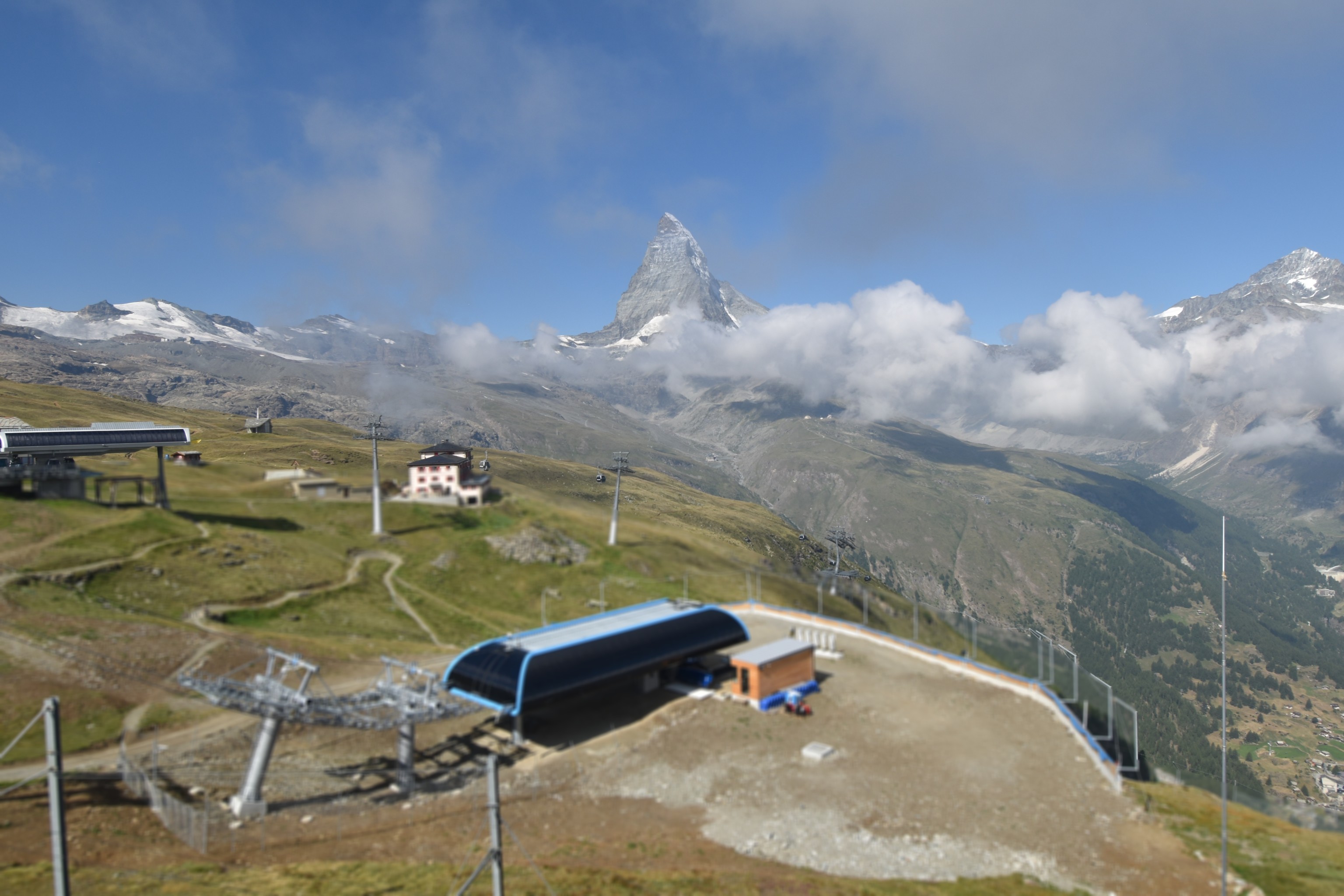 Archived image Webcam Riffelberg Panorama Zermatt