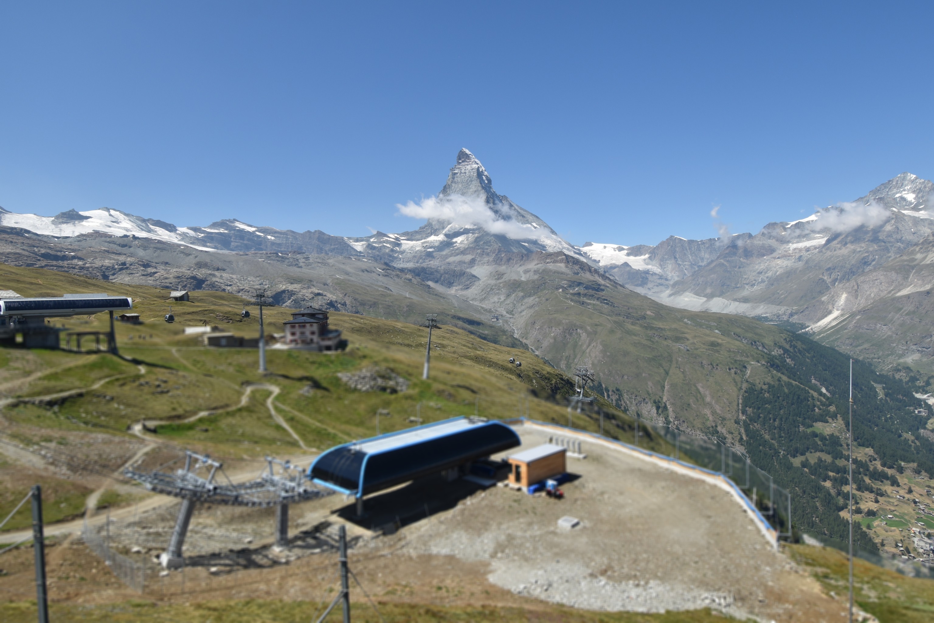 Archived image Webcam Riffelberg Panorama Zermatt