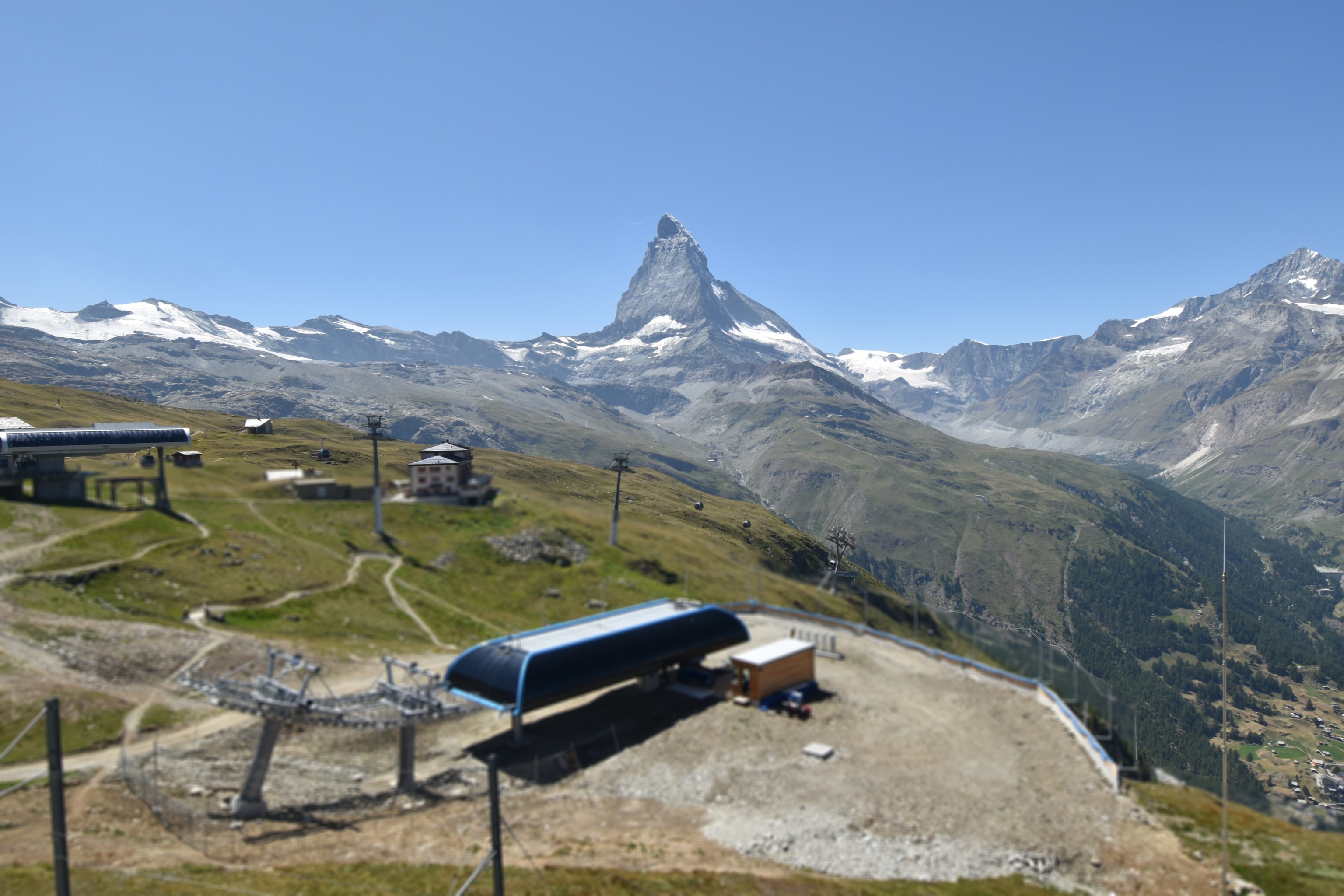 Archived image Webcam Riffelberg Panorama Zermatt