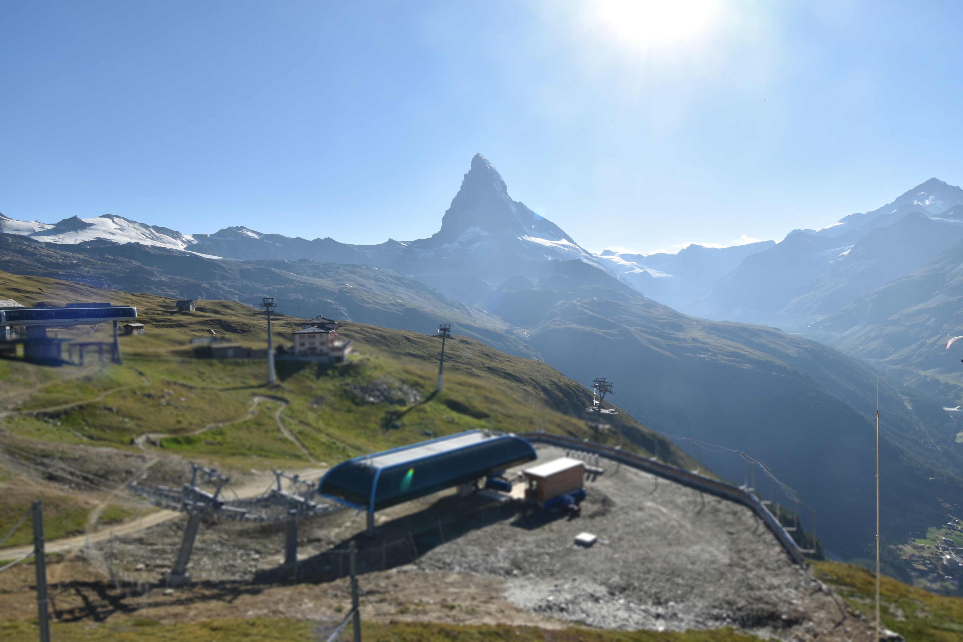 Archived image Webcam Riffelberg Panorama Zermatt