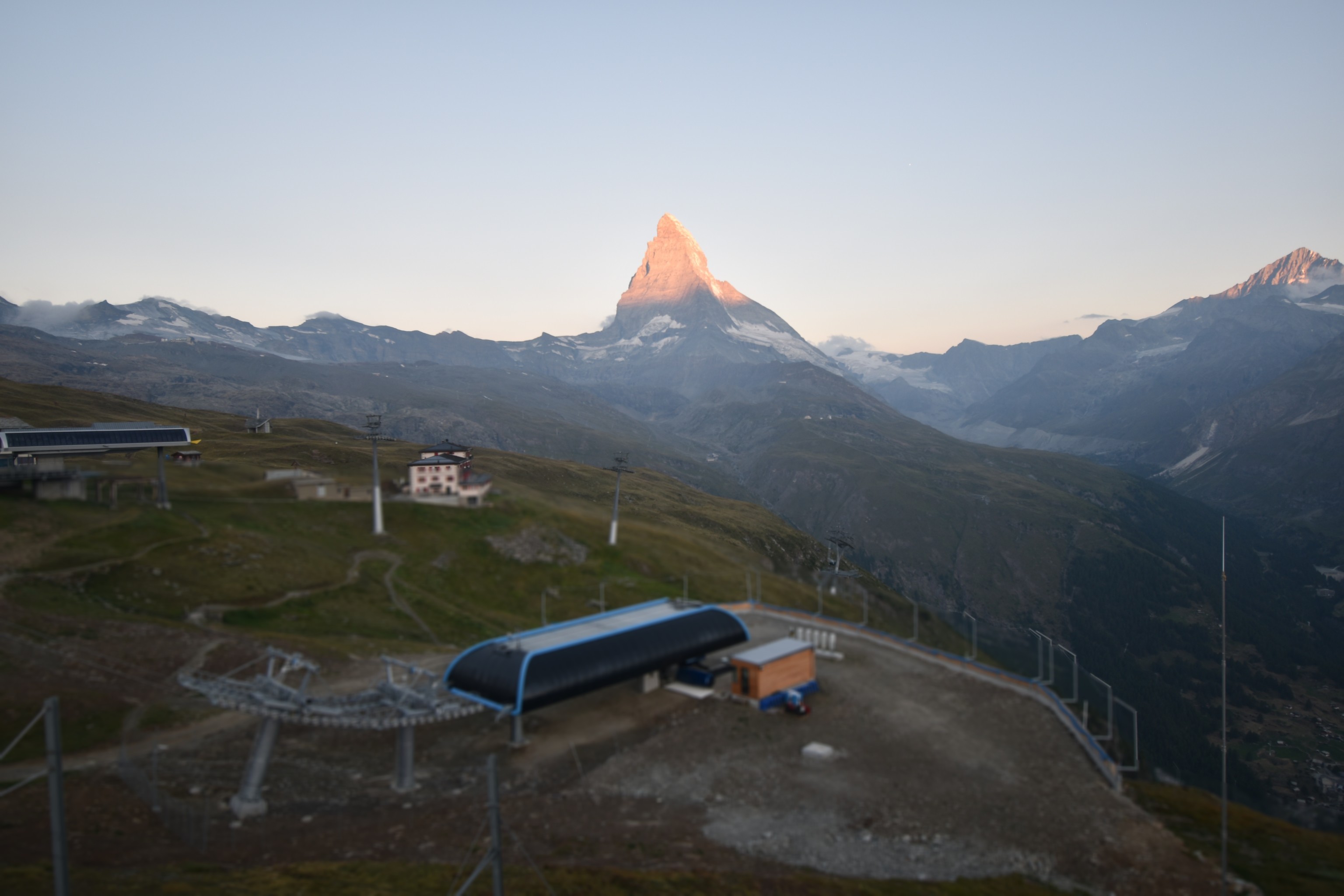 Archiv Foto Webcam Riffelberg Panorama Zermatt