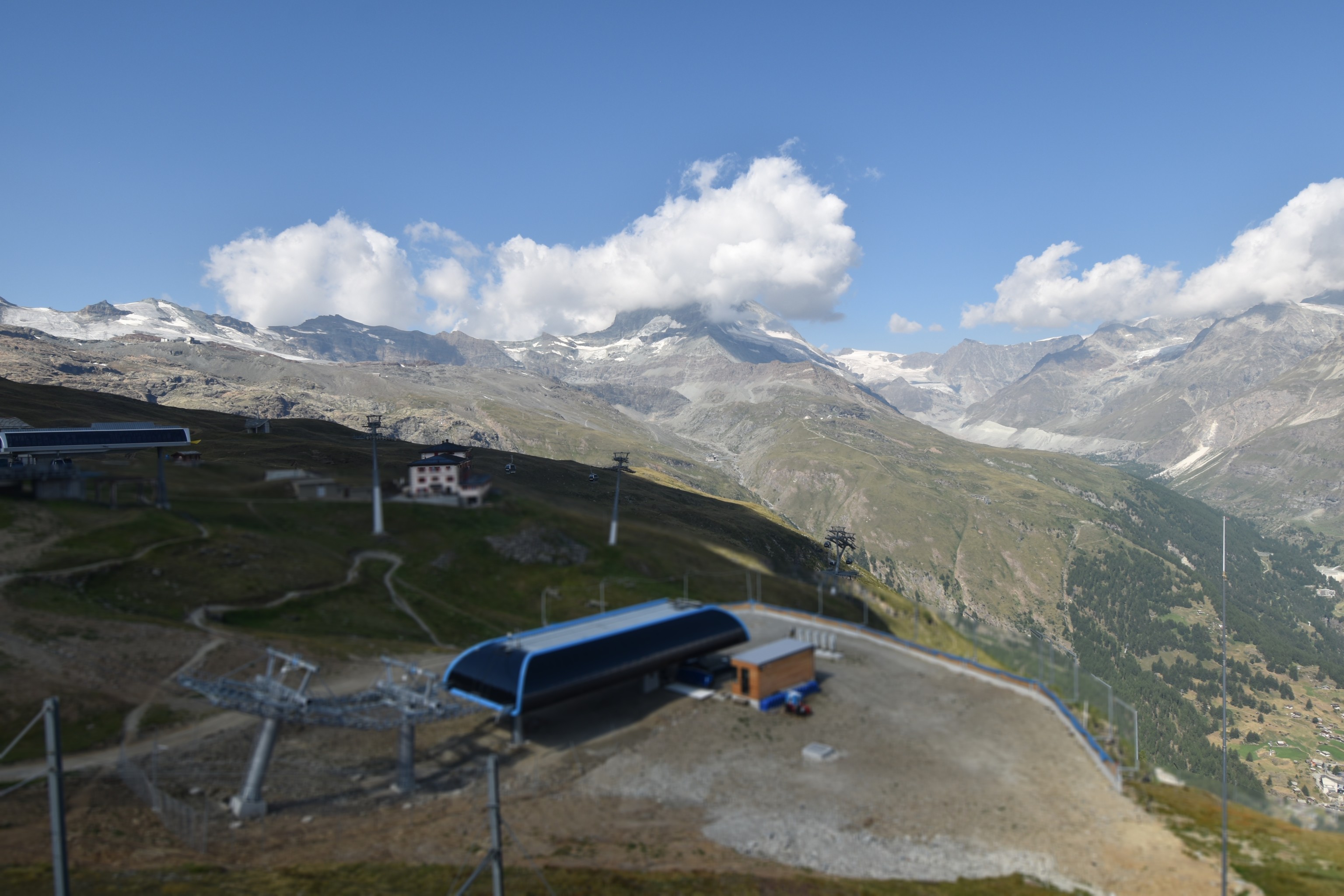 Archiv Foto Webcam Riffelberg Panorama Zermatt
