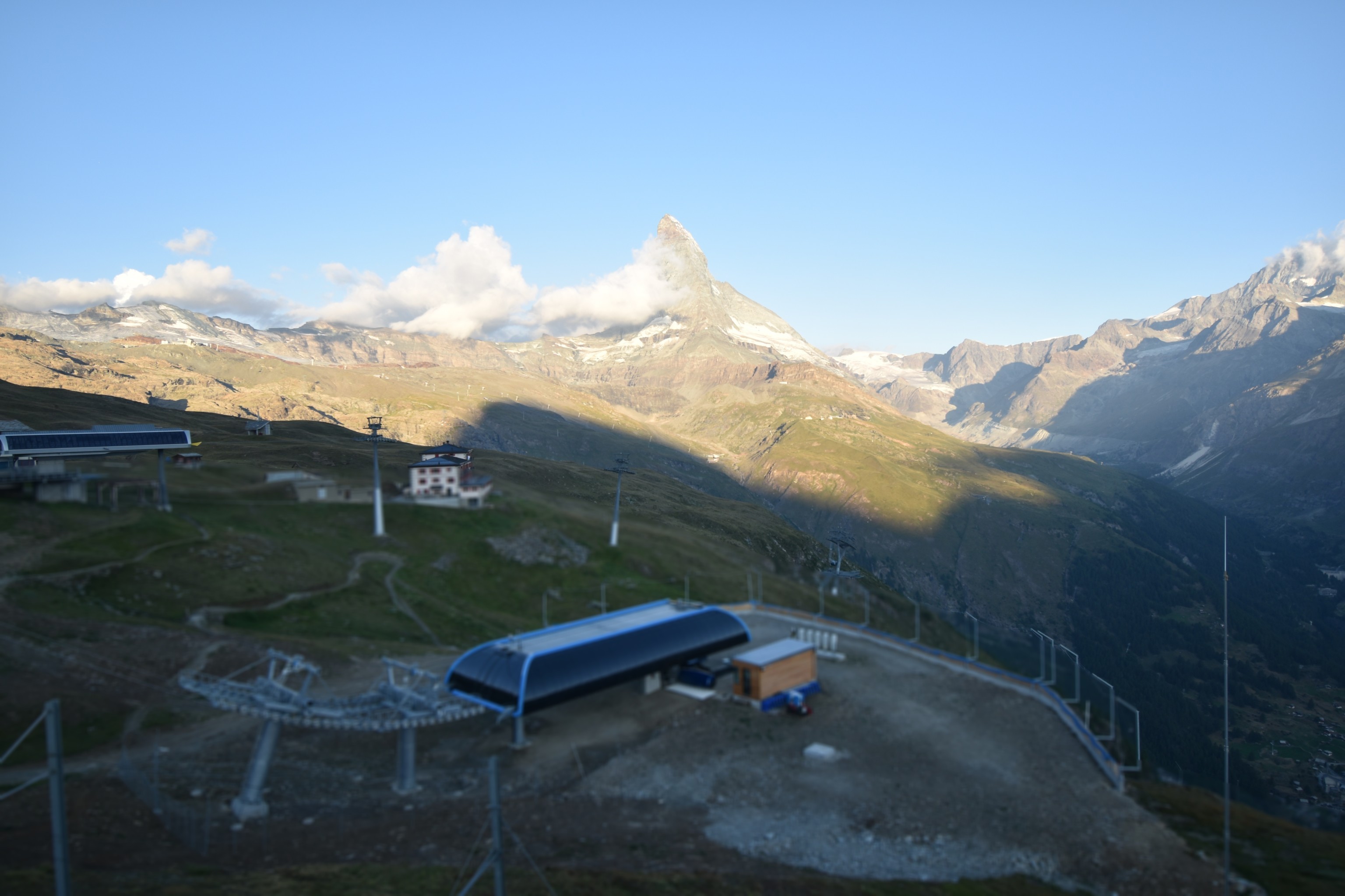 Archiv Foto Webcam Riffelberg Panorama Zermatt