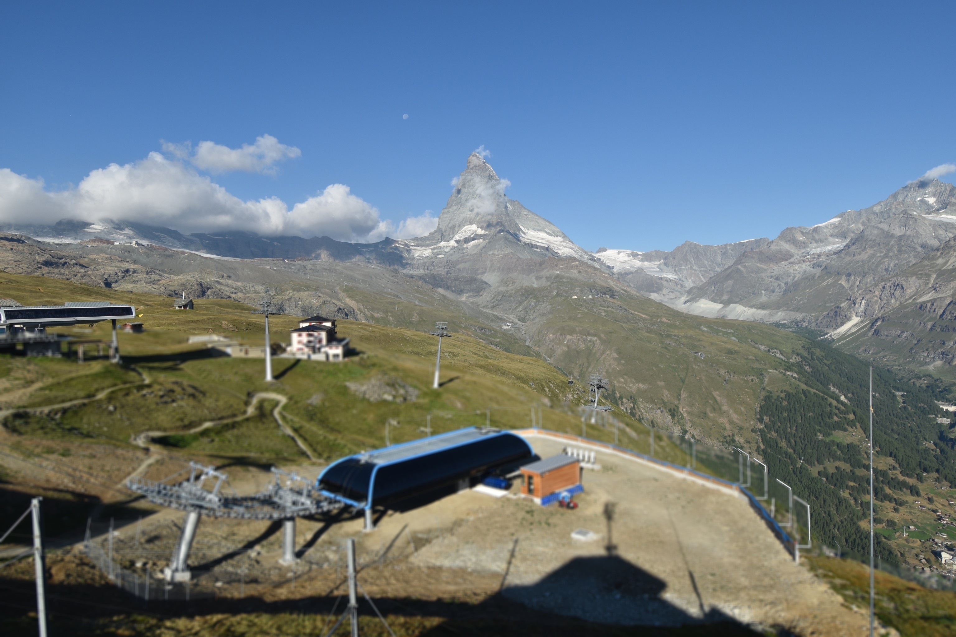 Archiv Foto Webcam Riffelberg Panorama Zermatt