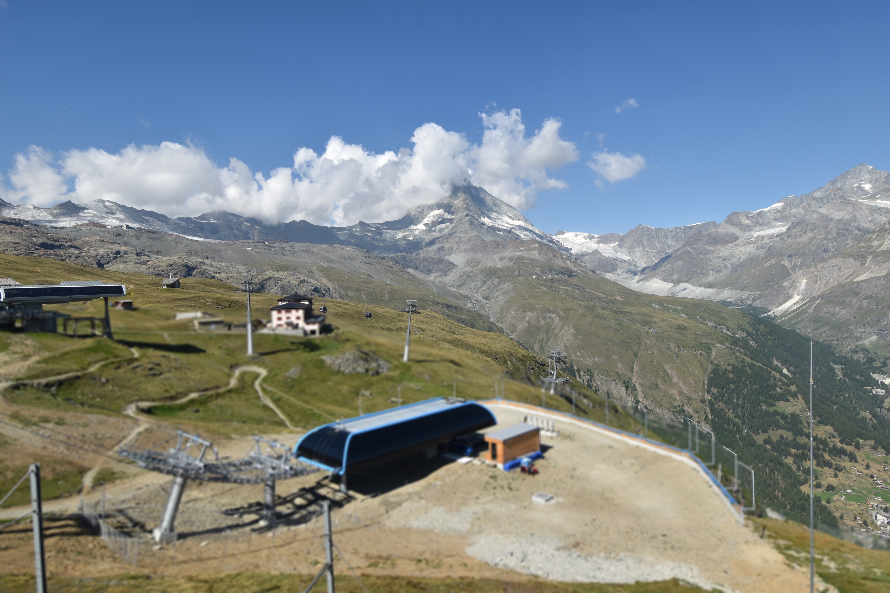 Archiv Foto Webcam Riffelberg Panorama Zermatt