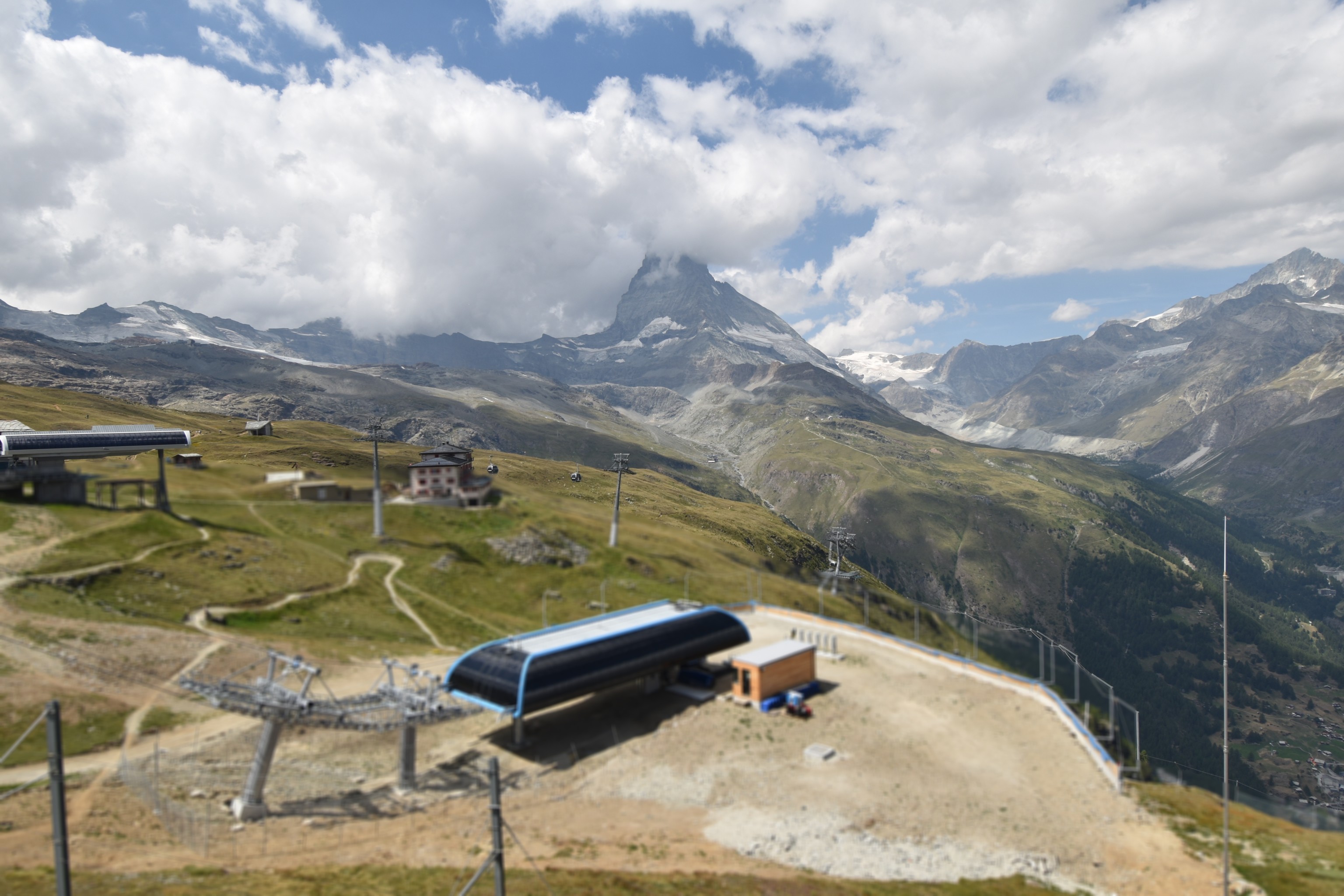 Archiv Foto Webcam Riffelberg Panorama Zermatt