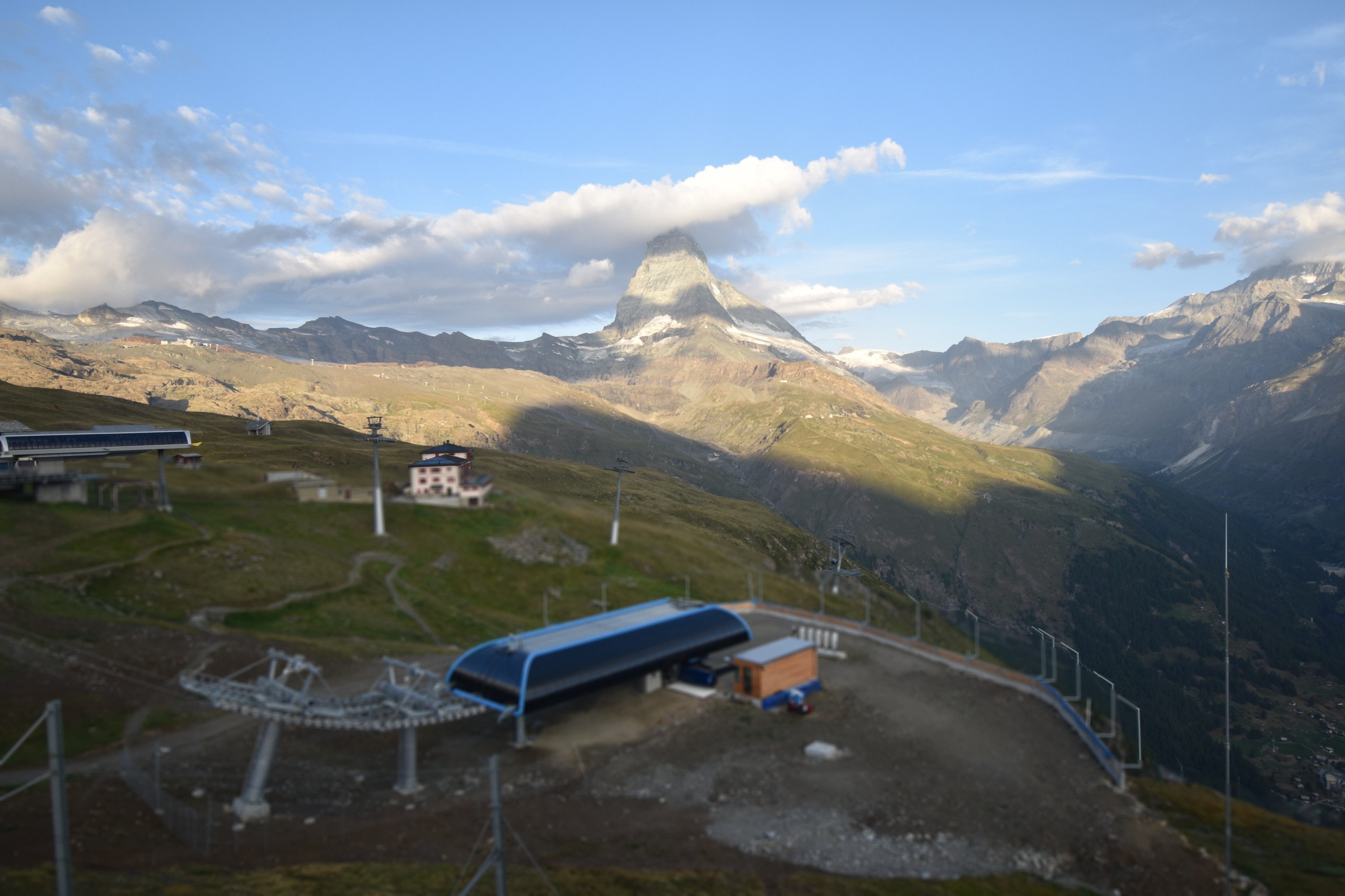 Archiv Foto Webcam Riffelberg Panorama Zermatt