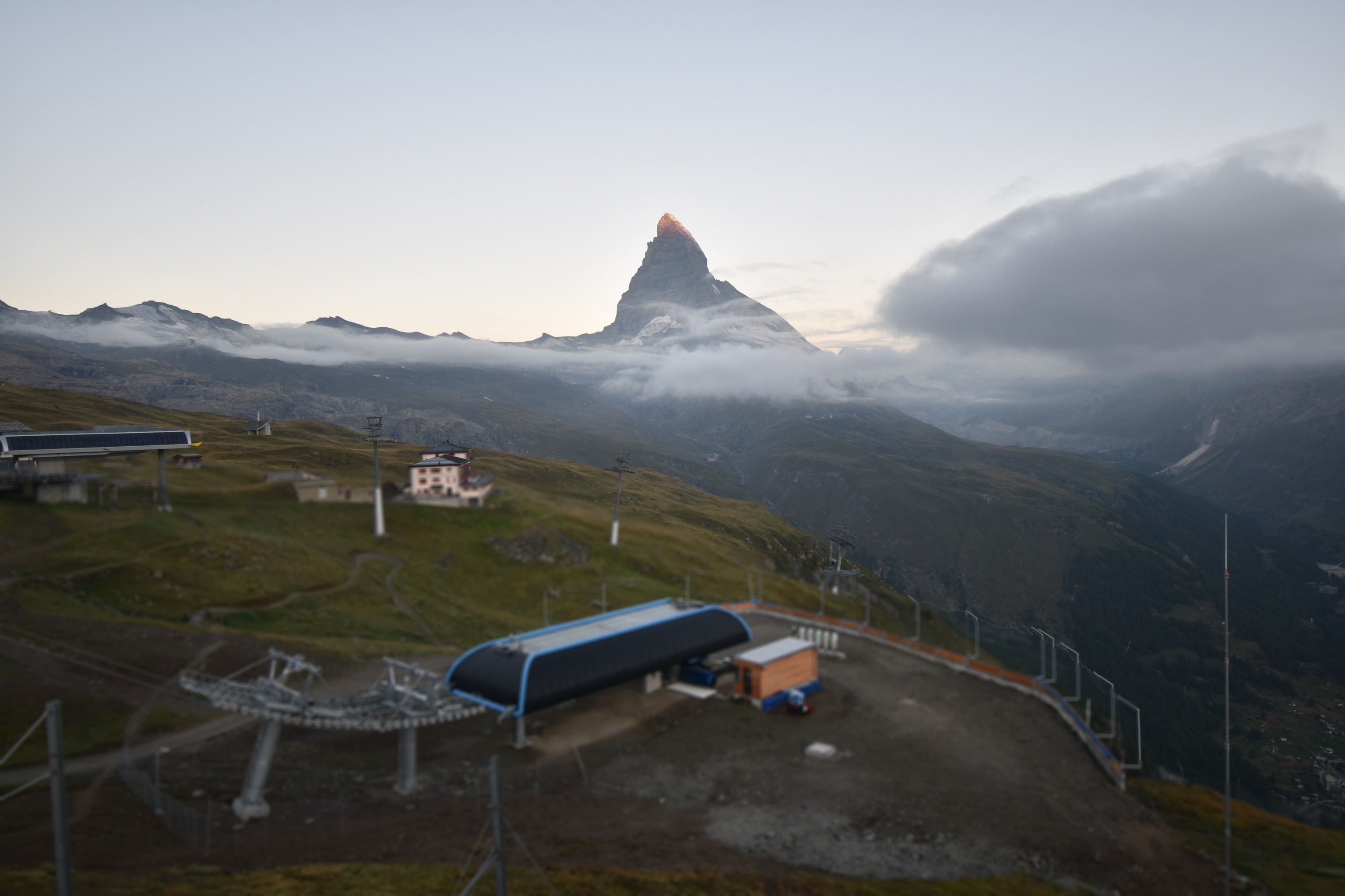 Archiv Foto Webcam Riffelberg Panorama Zermatt
