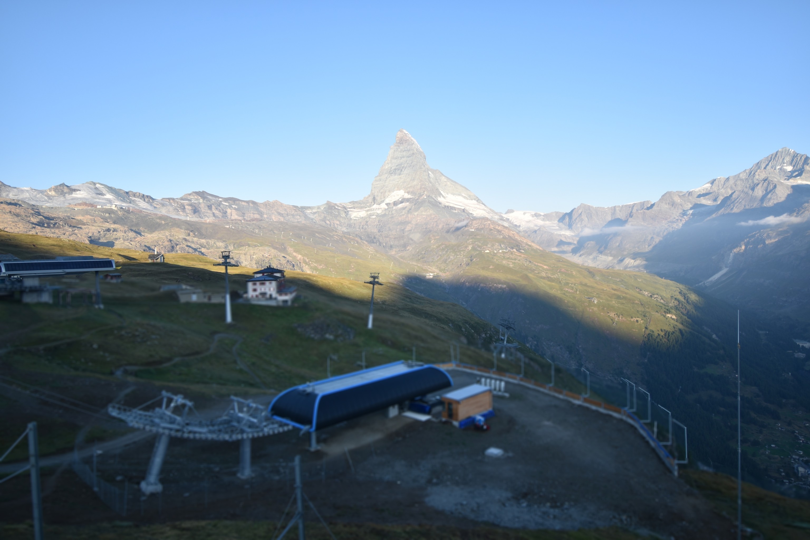 Archiv Foto Webcam Riffelberg Panorama Zermatt