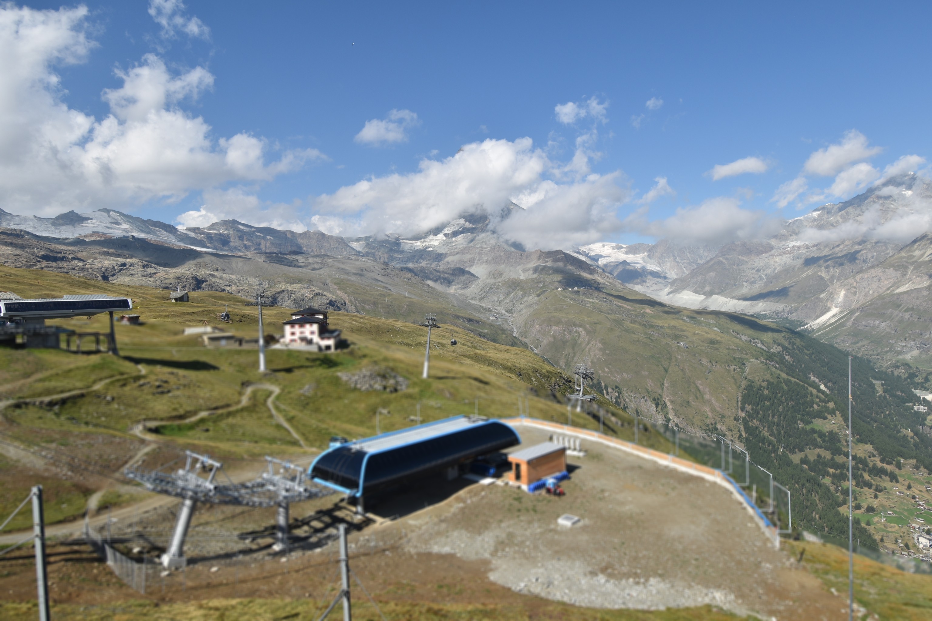 Archiv Foto Webcam Riffelberg Panorama Zermatt