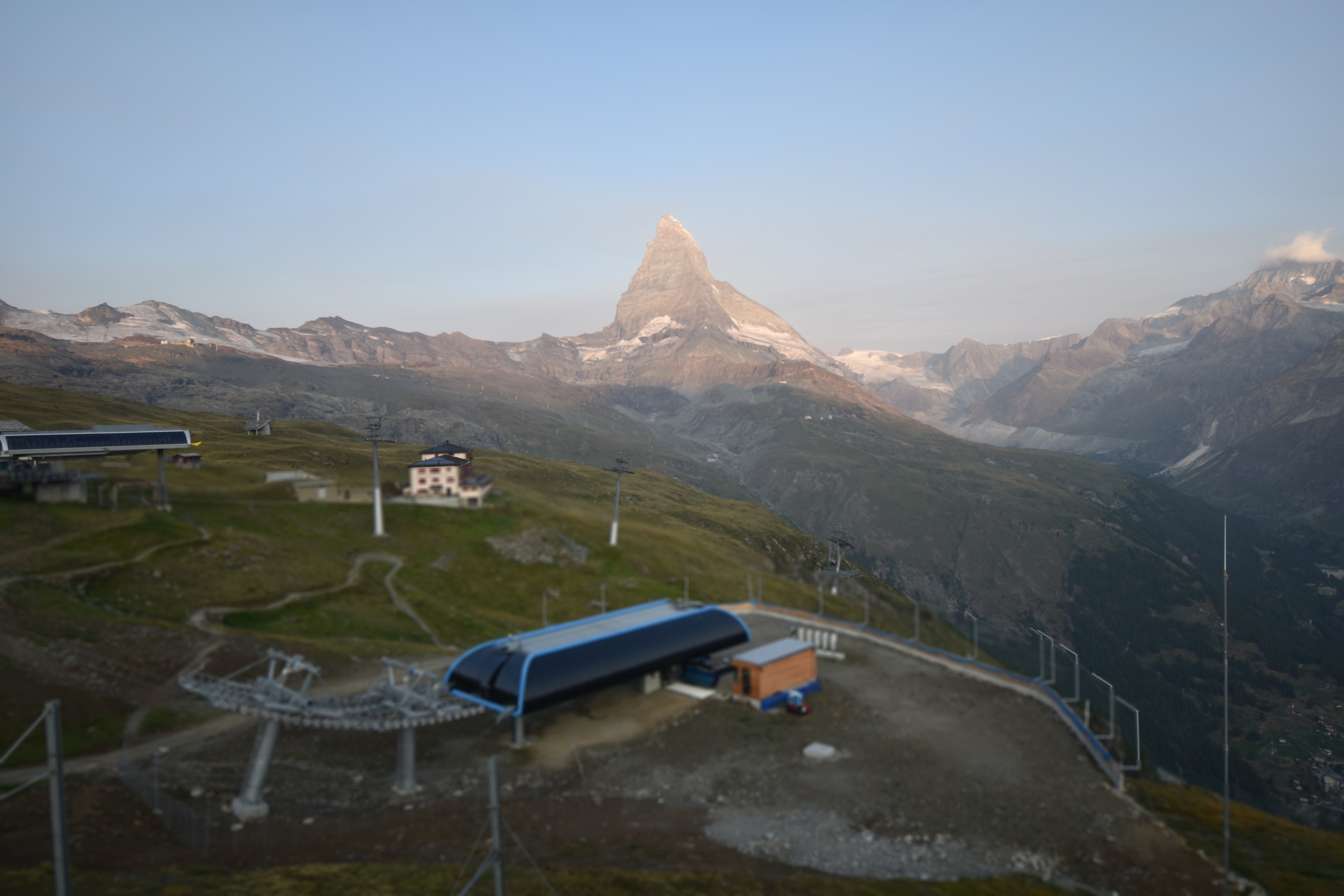 Archiv Foto Webcam Riffelberg Panorama Zermatt