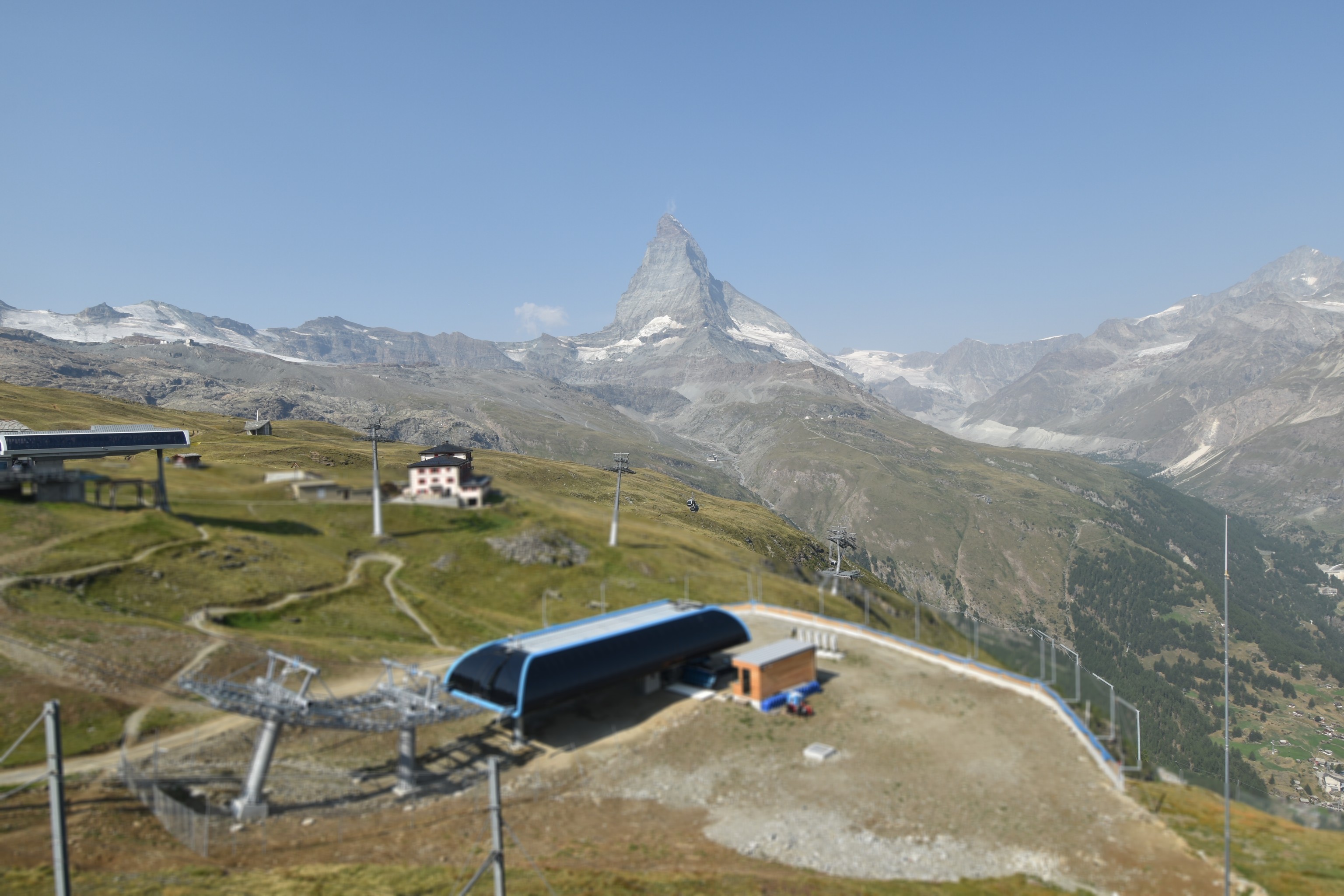 Archiv Foto Webcam Riffelberg Panorama Zermatt