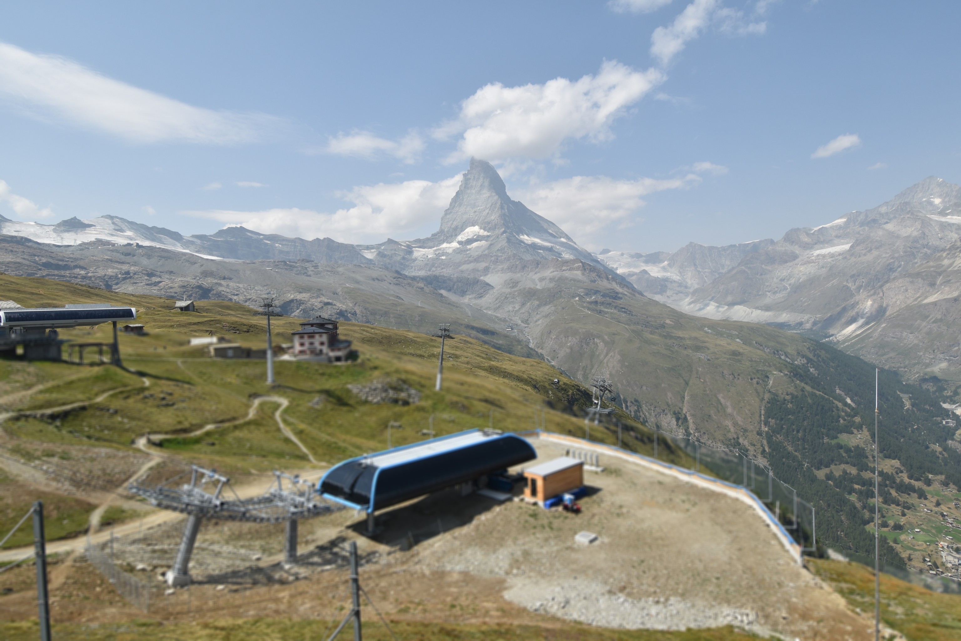 Archiv Foto Webcam Riffelberg Panorama Zermatt