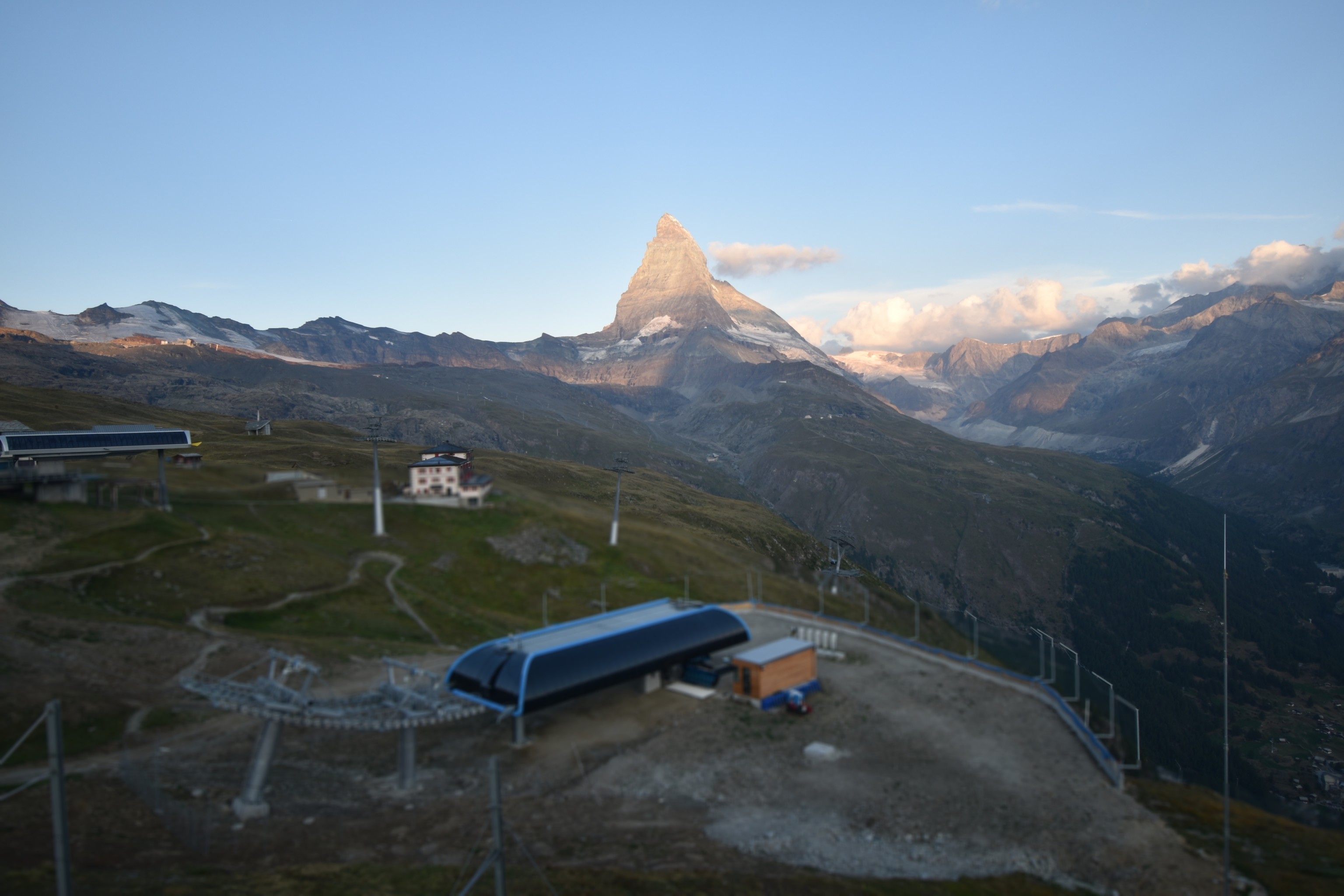 Archiv Foto Webcam Riffelberg Panorama Zermatt