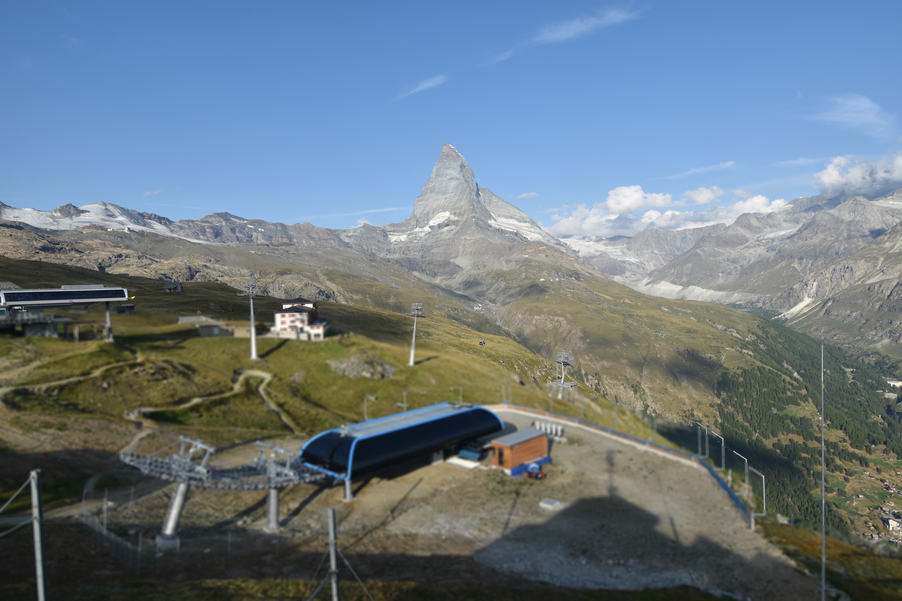 Archiv Foto Webcam Riffelberg Panorama Zermatt
