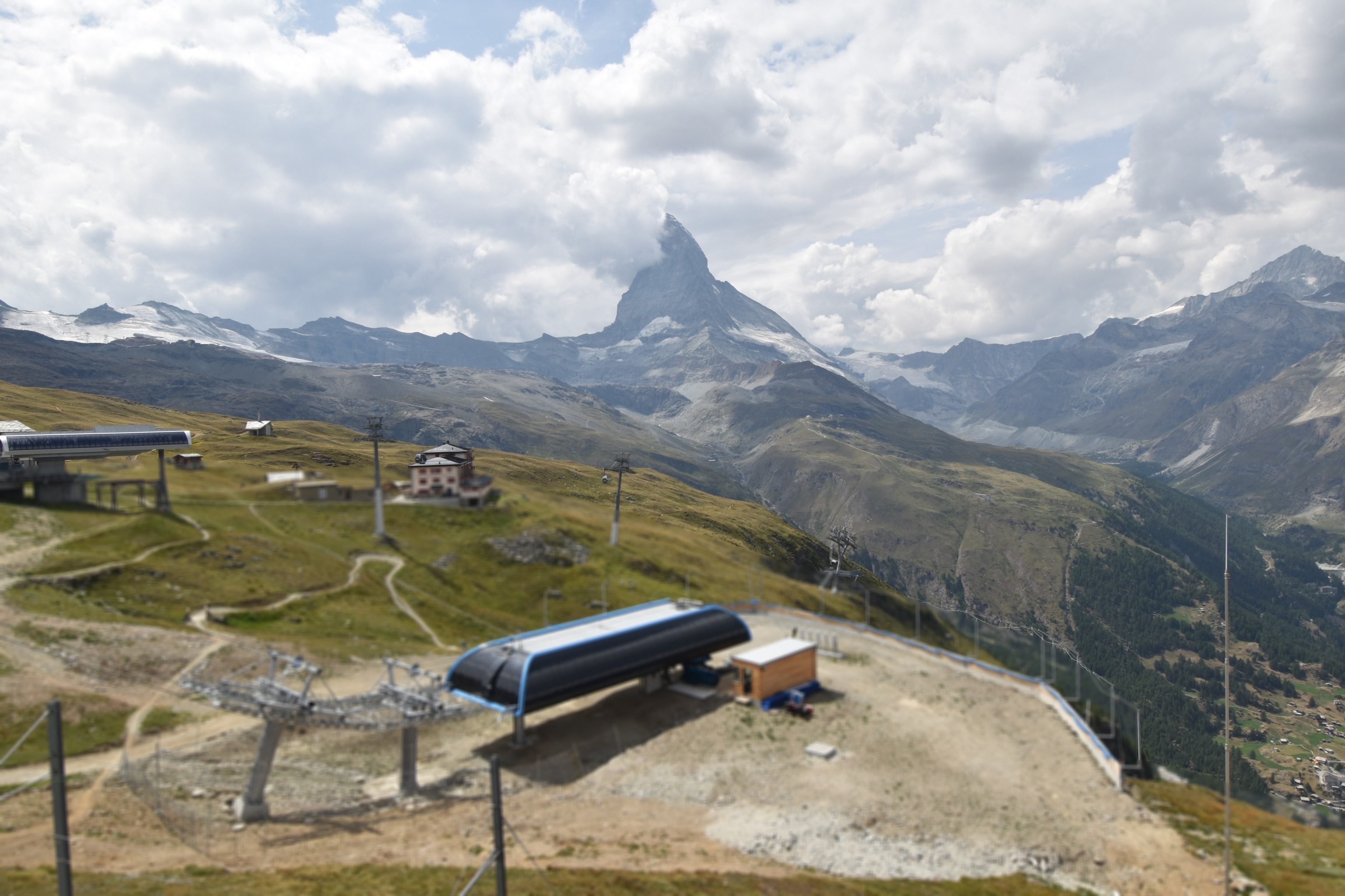 Archiv Foto Webcam Riffelberg Panorama Zermatt
