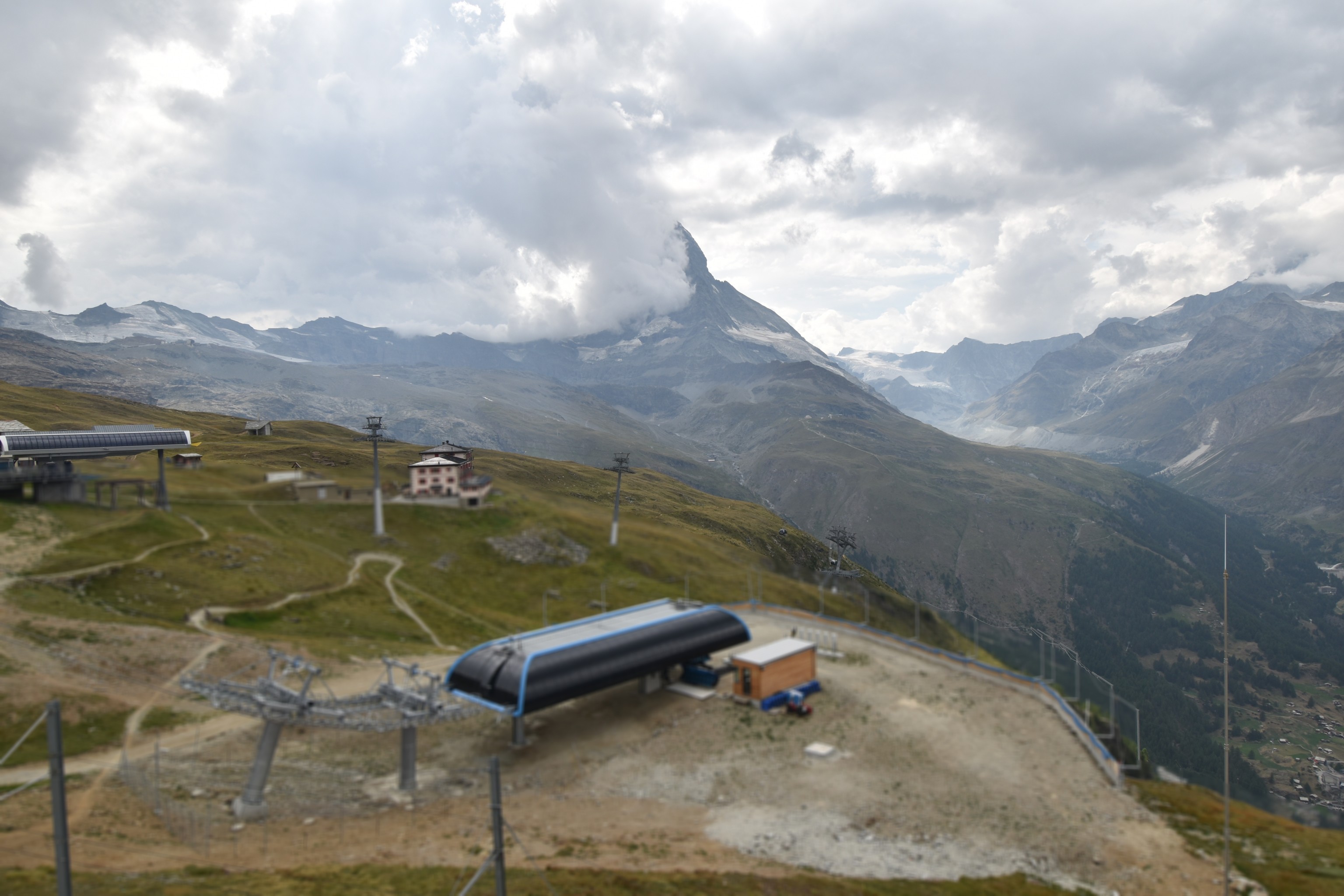 Archiv Foto Webcam Riffelberg Panorama Zermatt