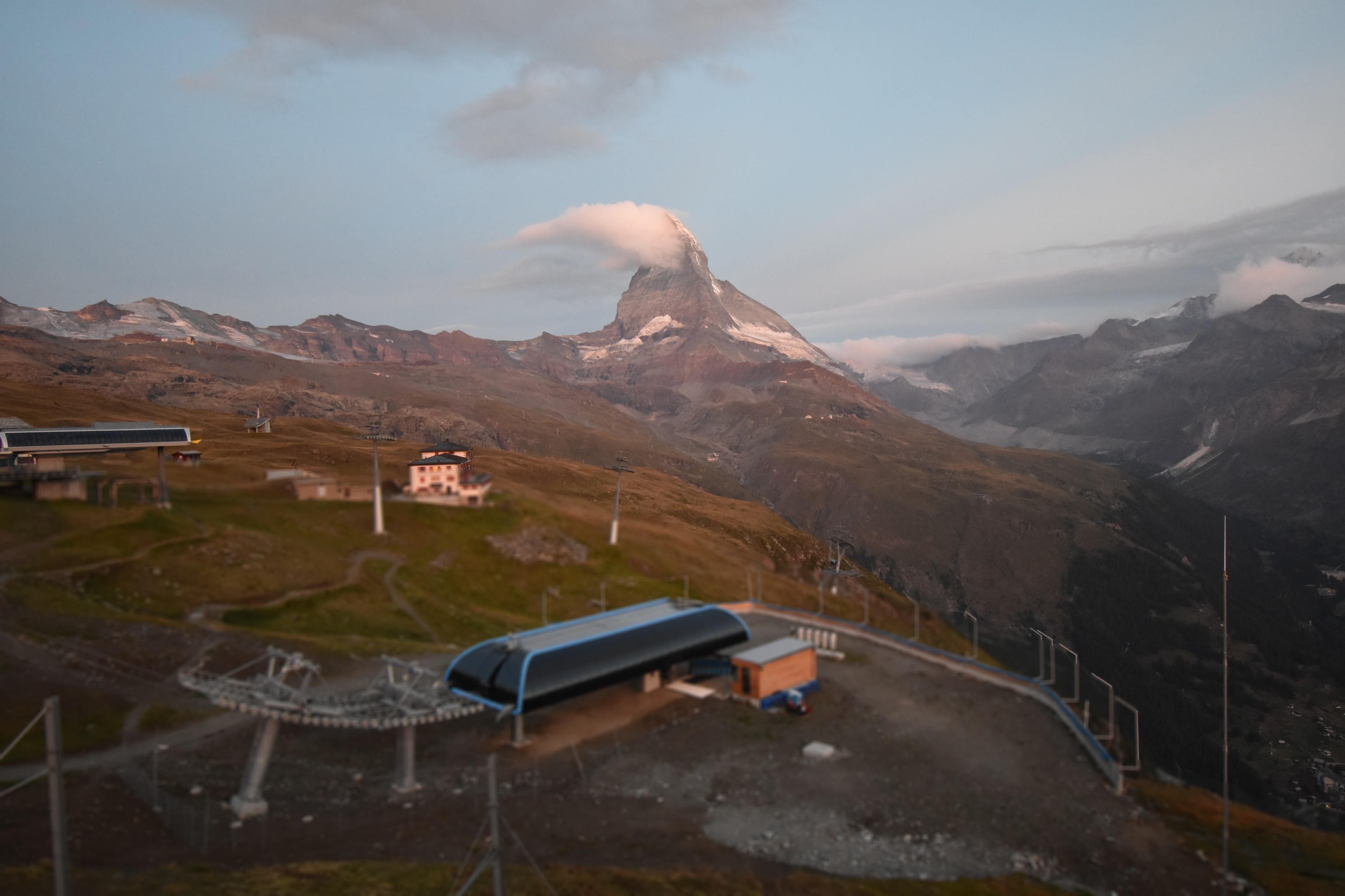 Archived image Webcam Riffelberg Panorama Zermatt