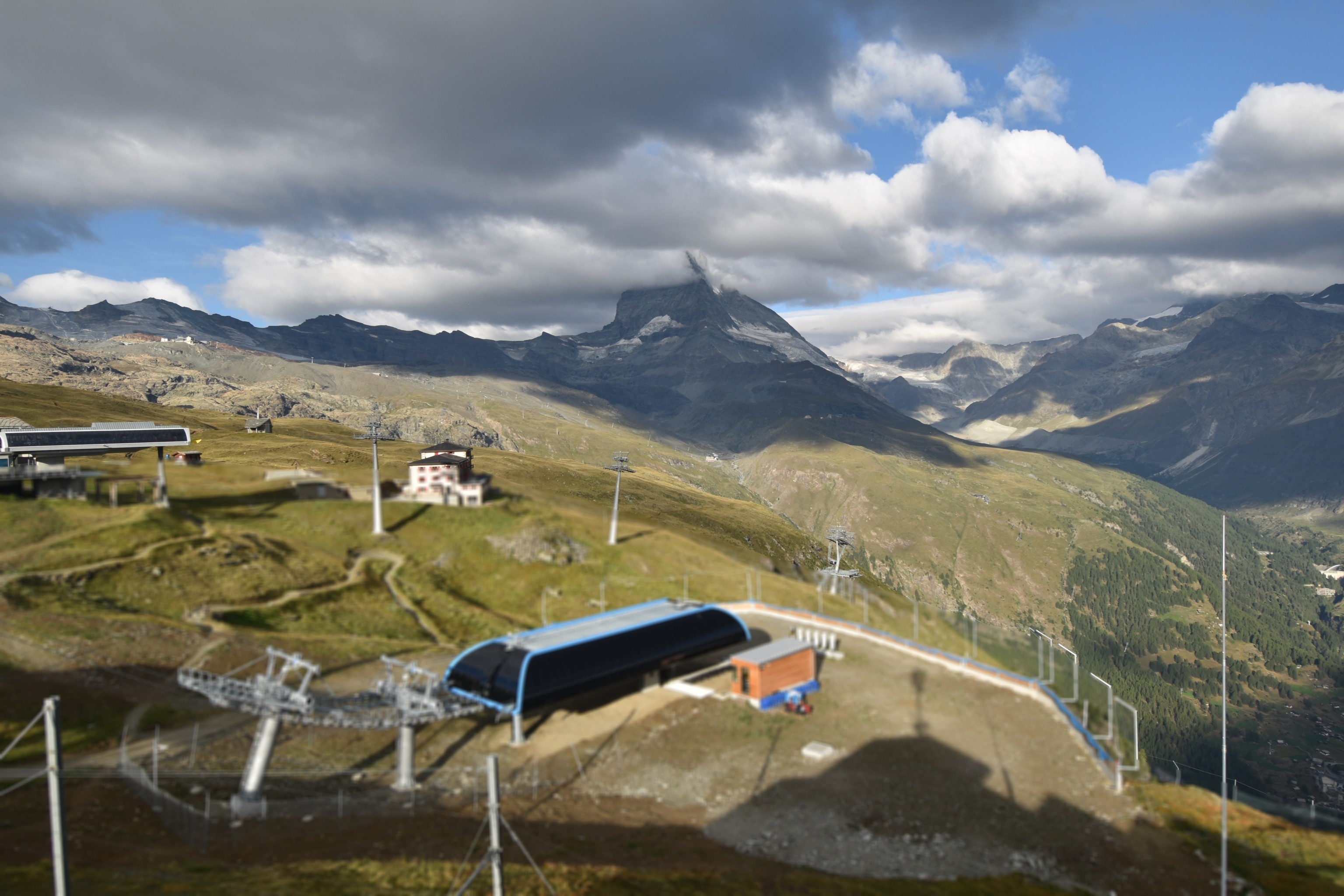 Archived image Webcam Riffelberg Panorama Zermatt